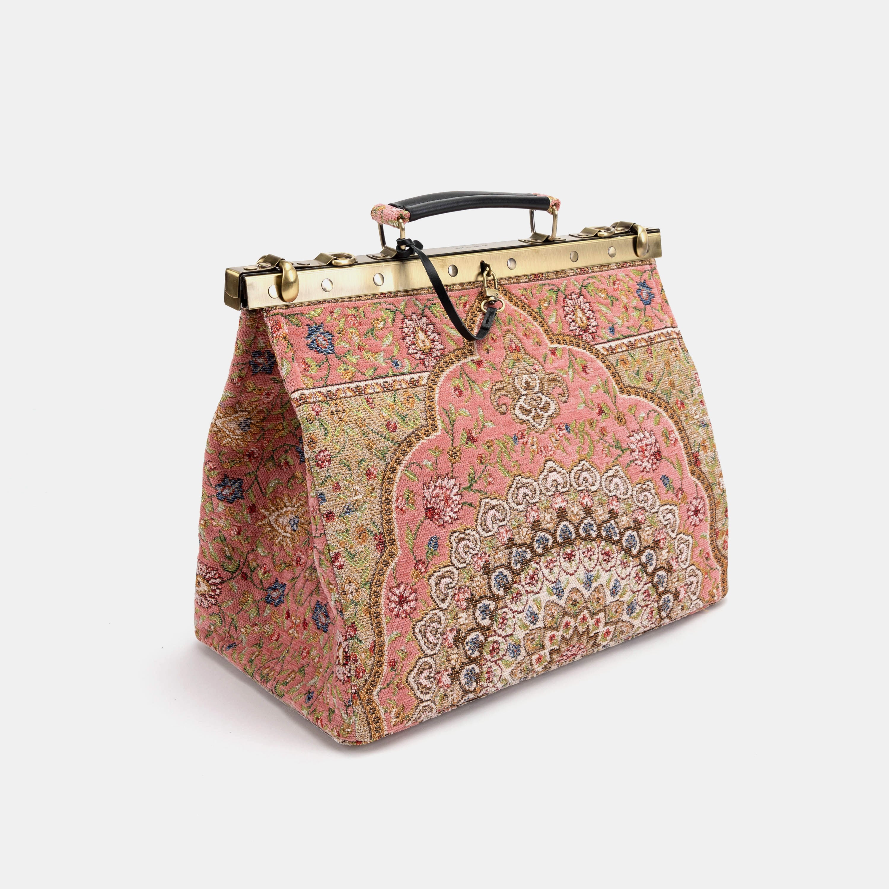 Oriental Pink Celine Carpet Gladstone Bag of America front side