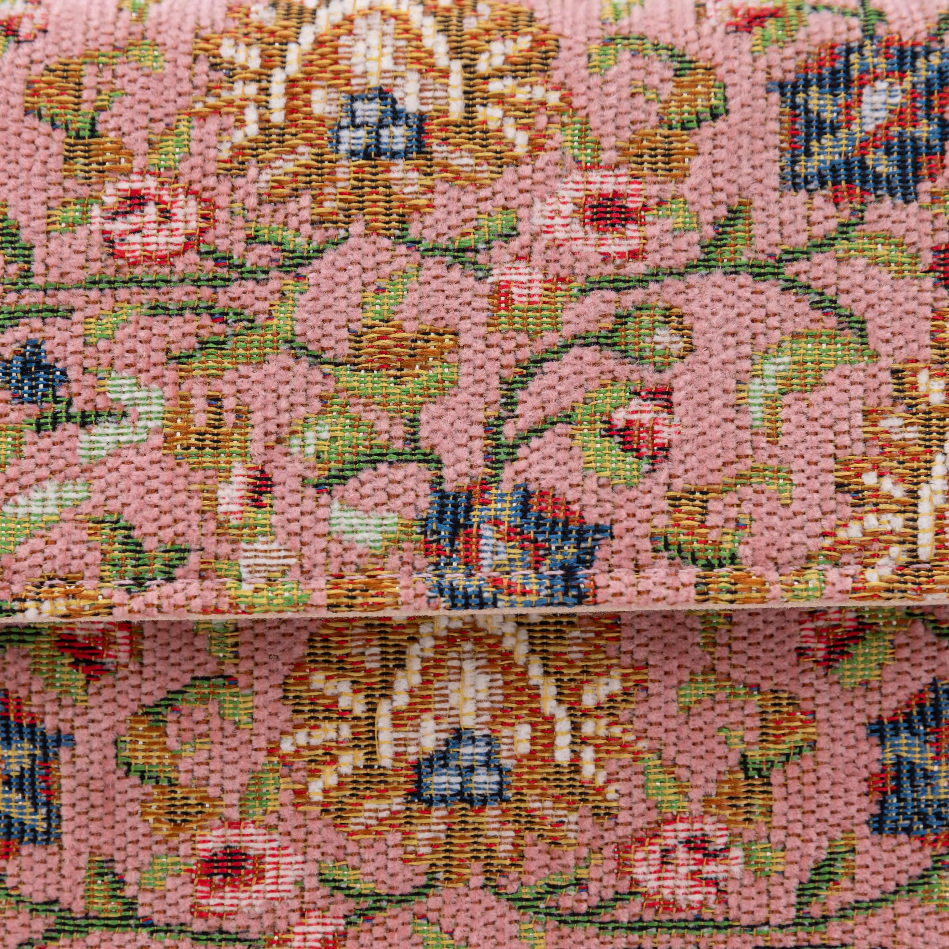 Oriental Pink Flap Crossbody Bag of America DETAIL
