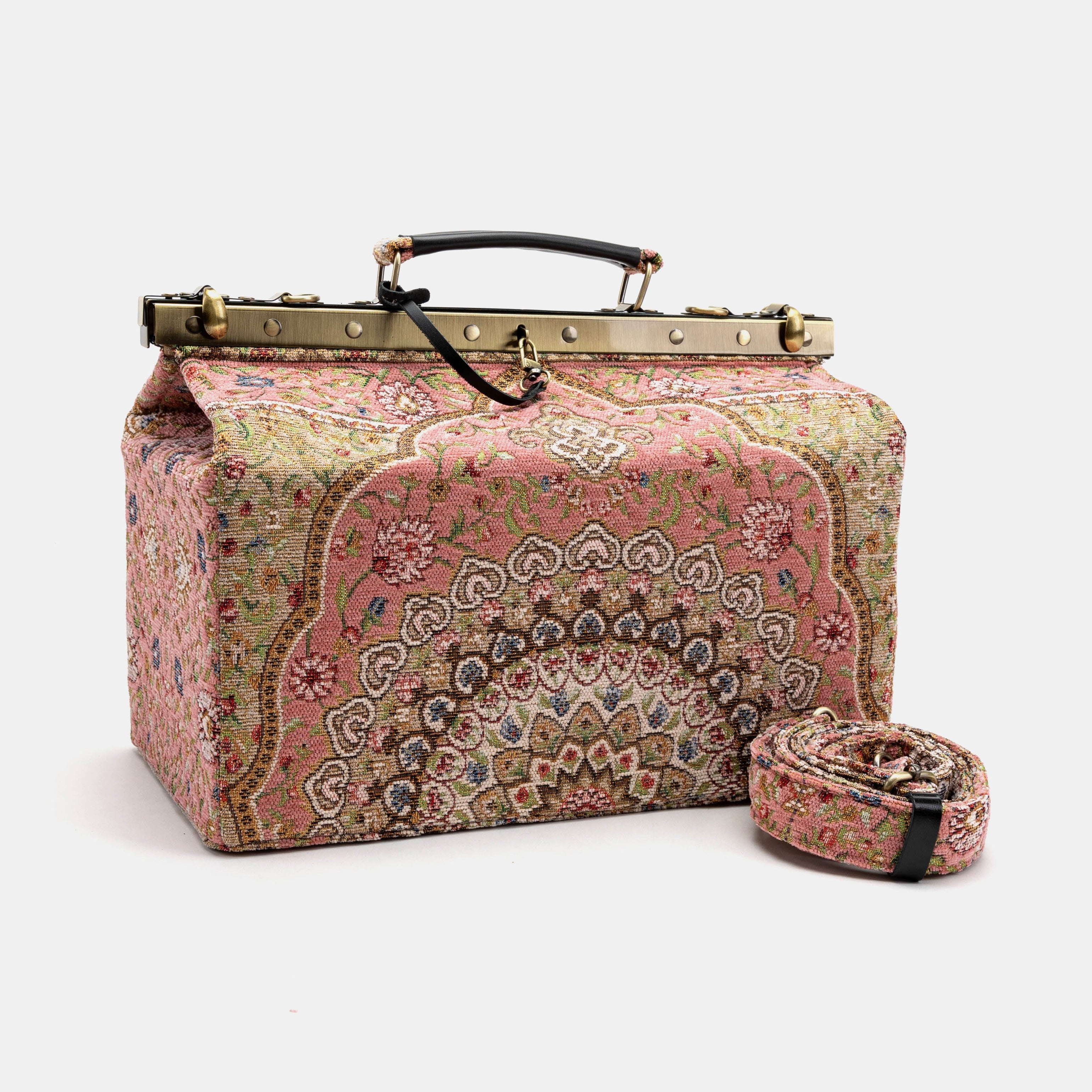 Oriental Pink Genevieve Carpet Gladstone Bag of America main