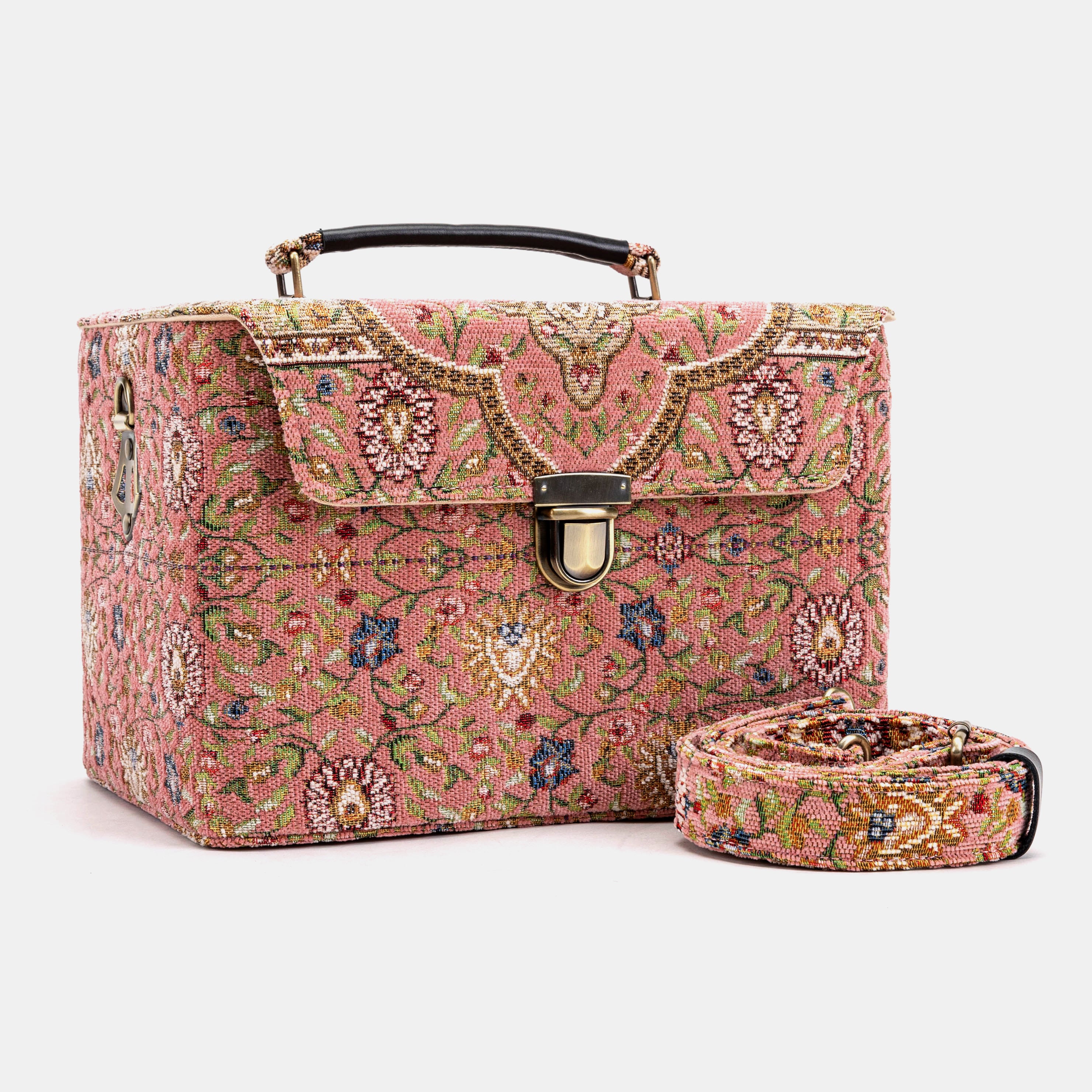 Oriental Pink Josephine Large Train Case main