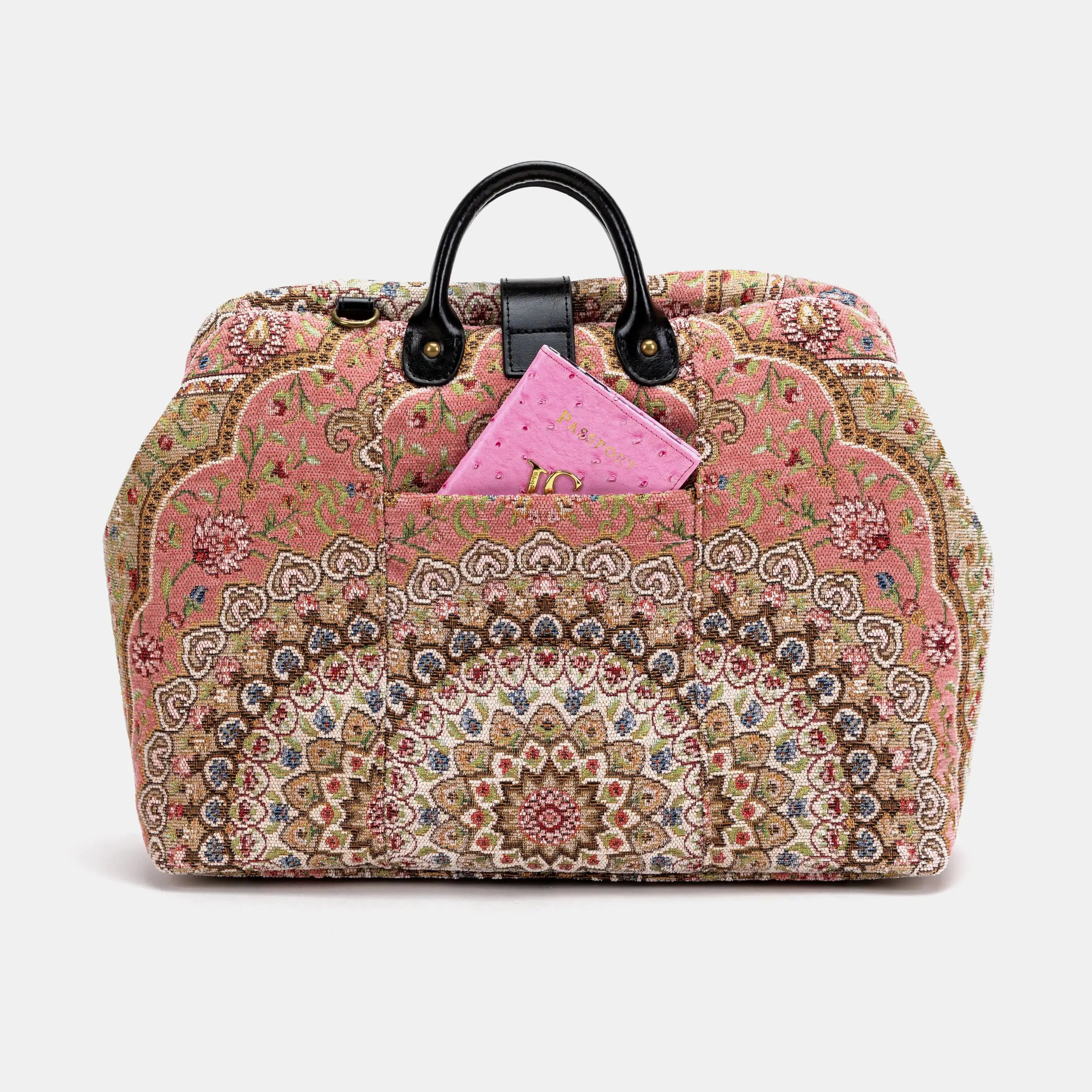 Oriental Pink Carpetbag of America back