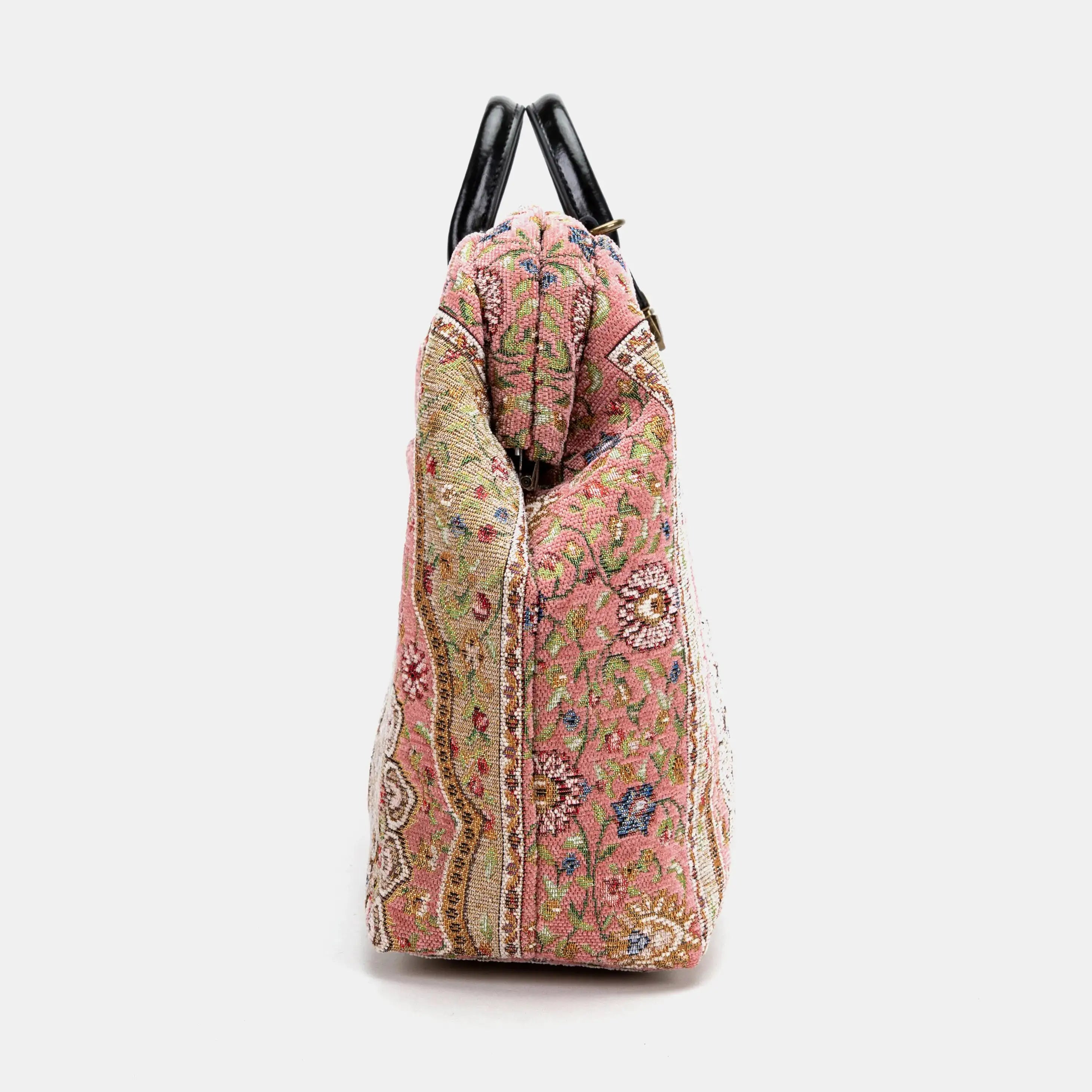 Oriental Pink Carpetbag of America side