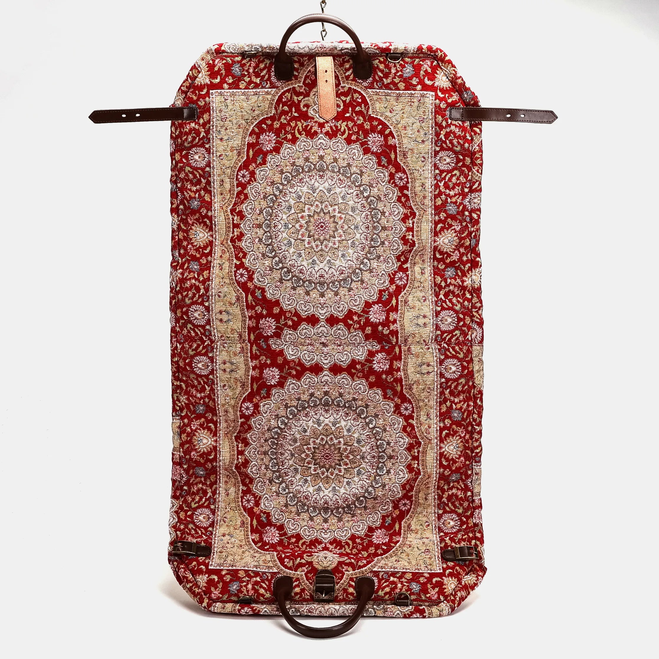 Oriental Red Carpet Garment Bag Carpetbag of America-back side
