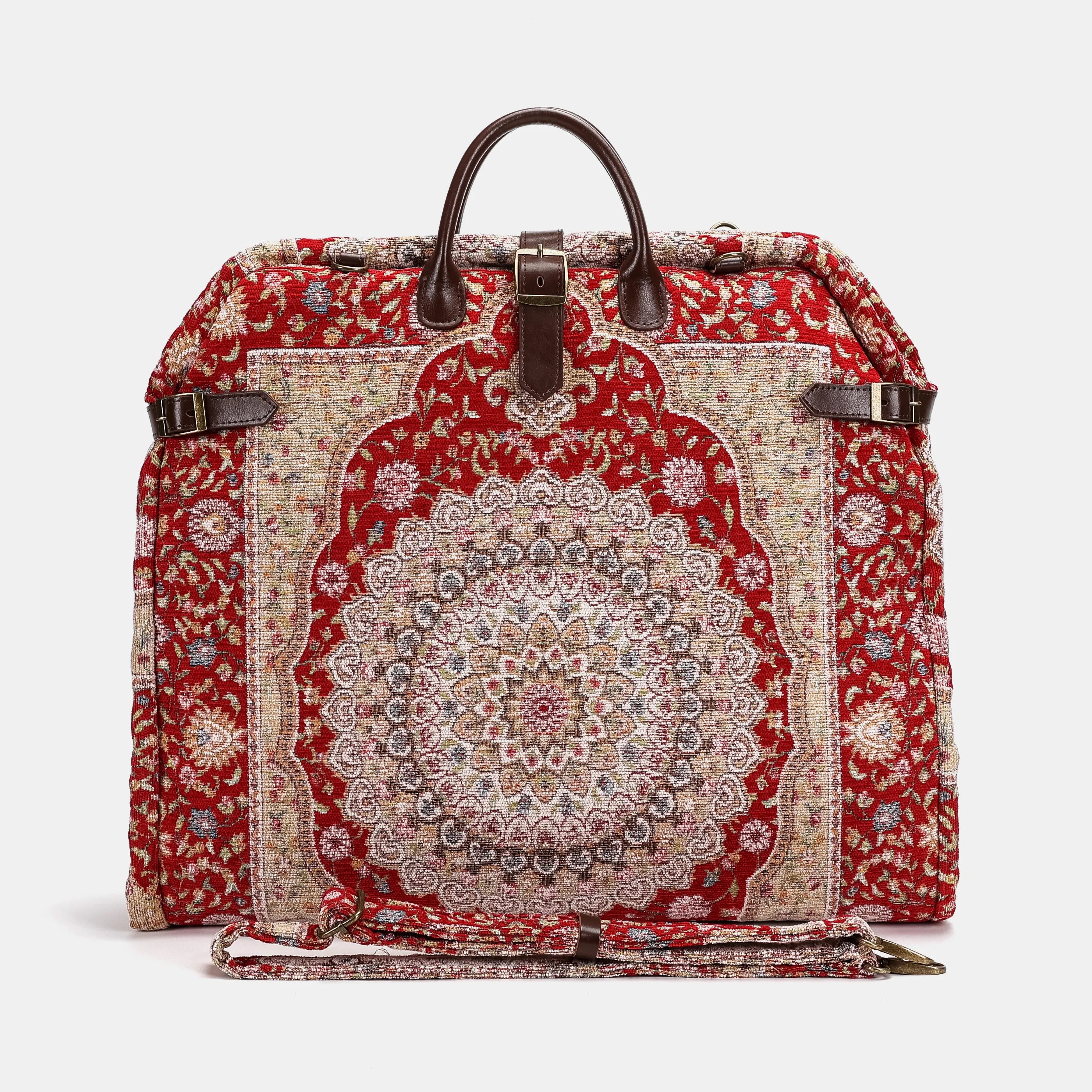 Oriental Red Carpet Garment Bag Carpetbag of America-main