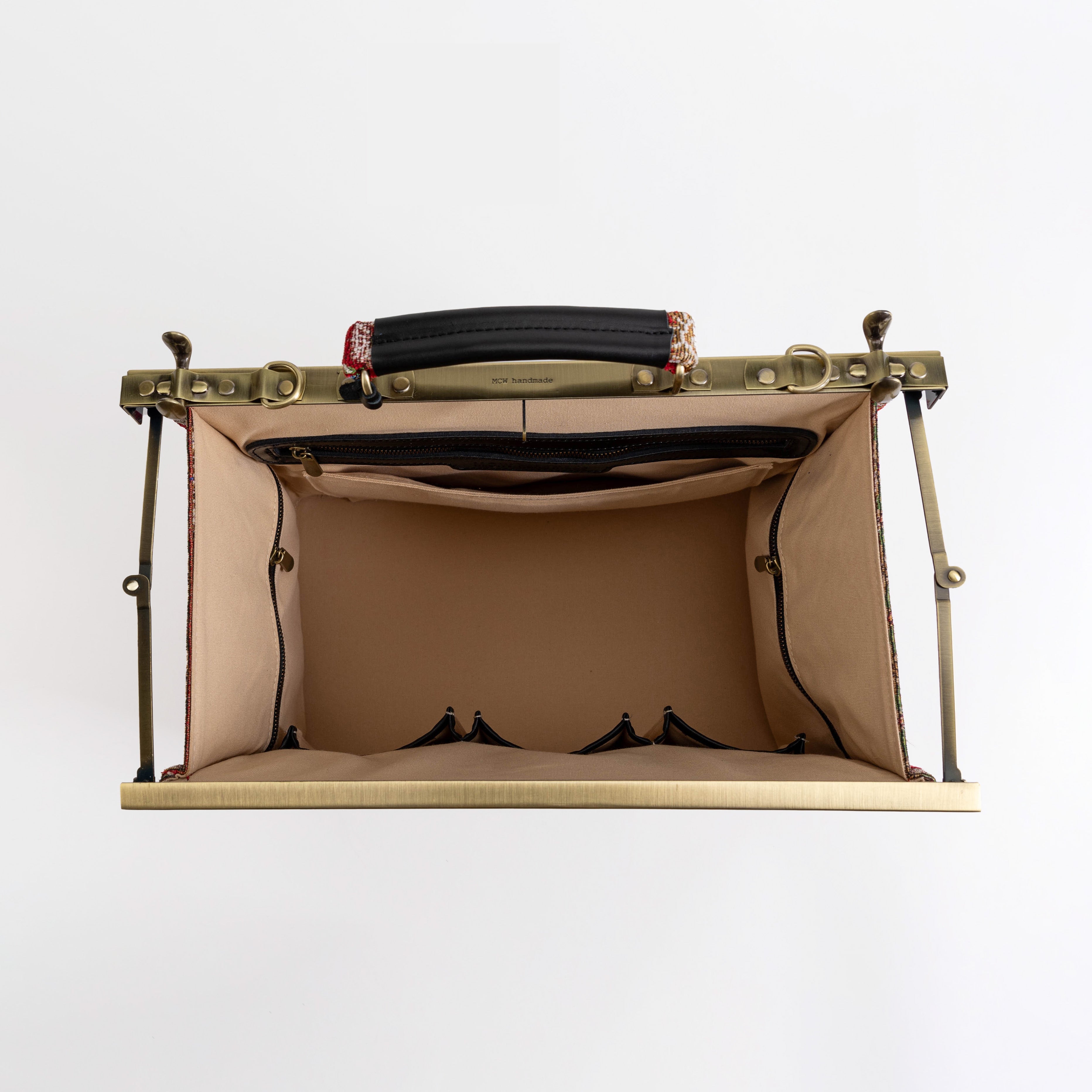 Oriental Red Celine Carpet Gladstone Bag of America inside