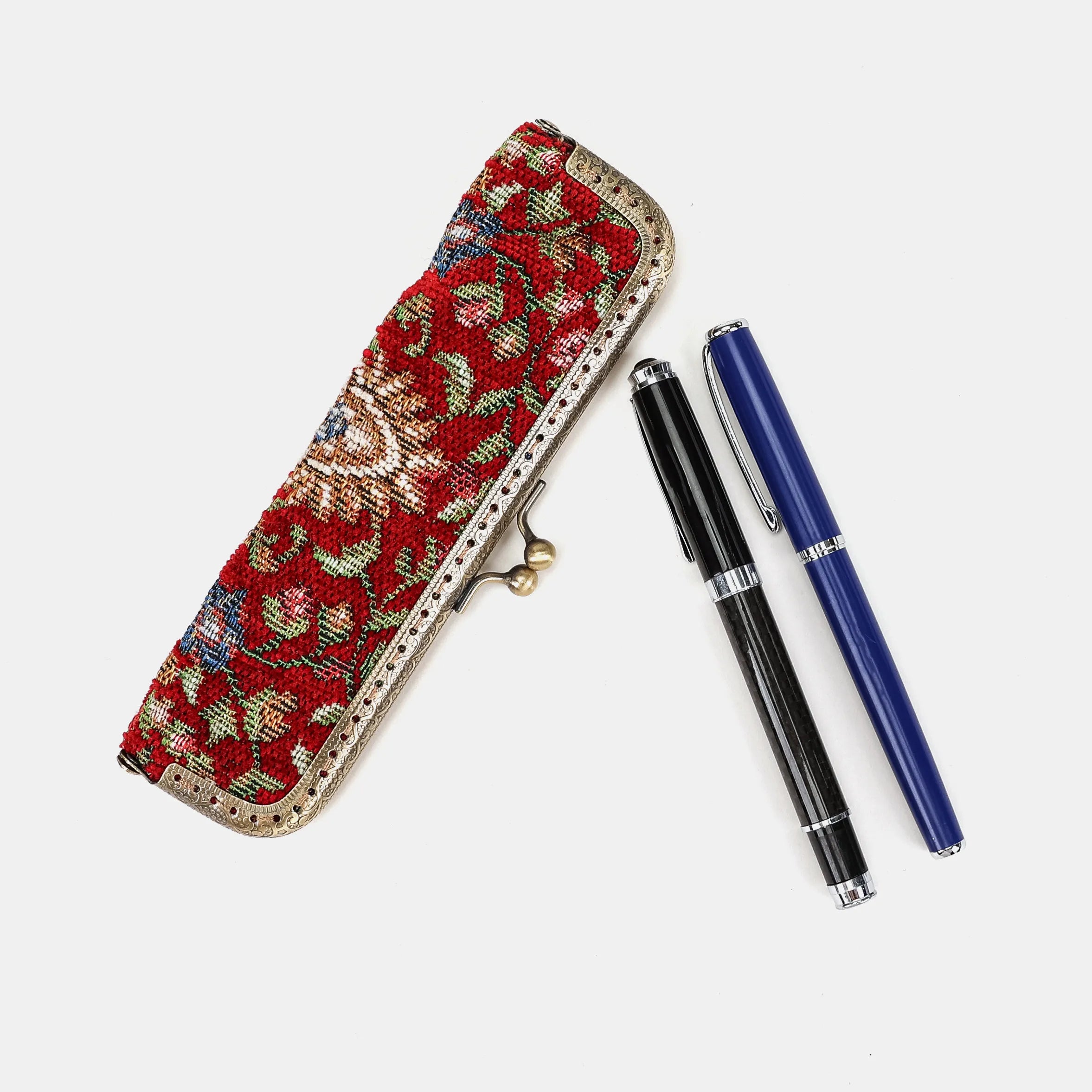 Oriental Red Duo Pen Case of America side