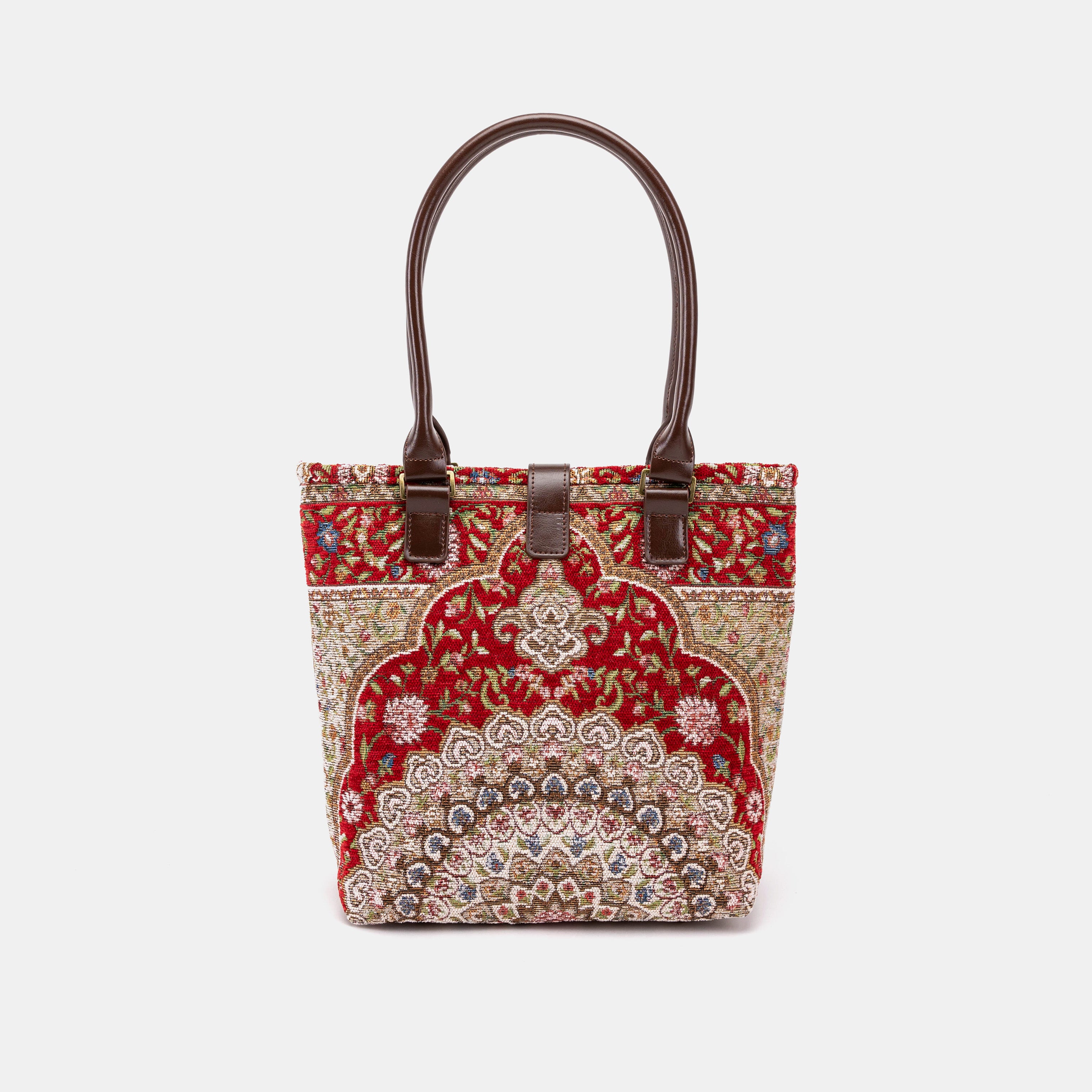 Oriental Red Everyday Tote Bag of America back