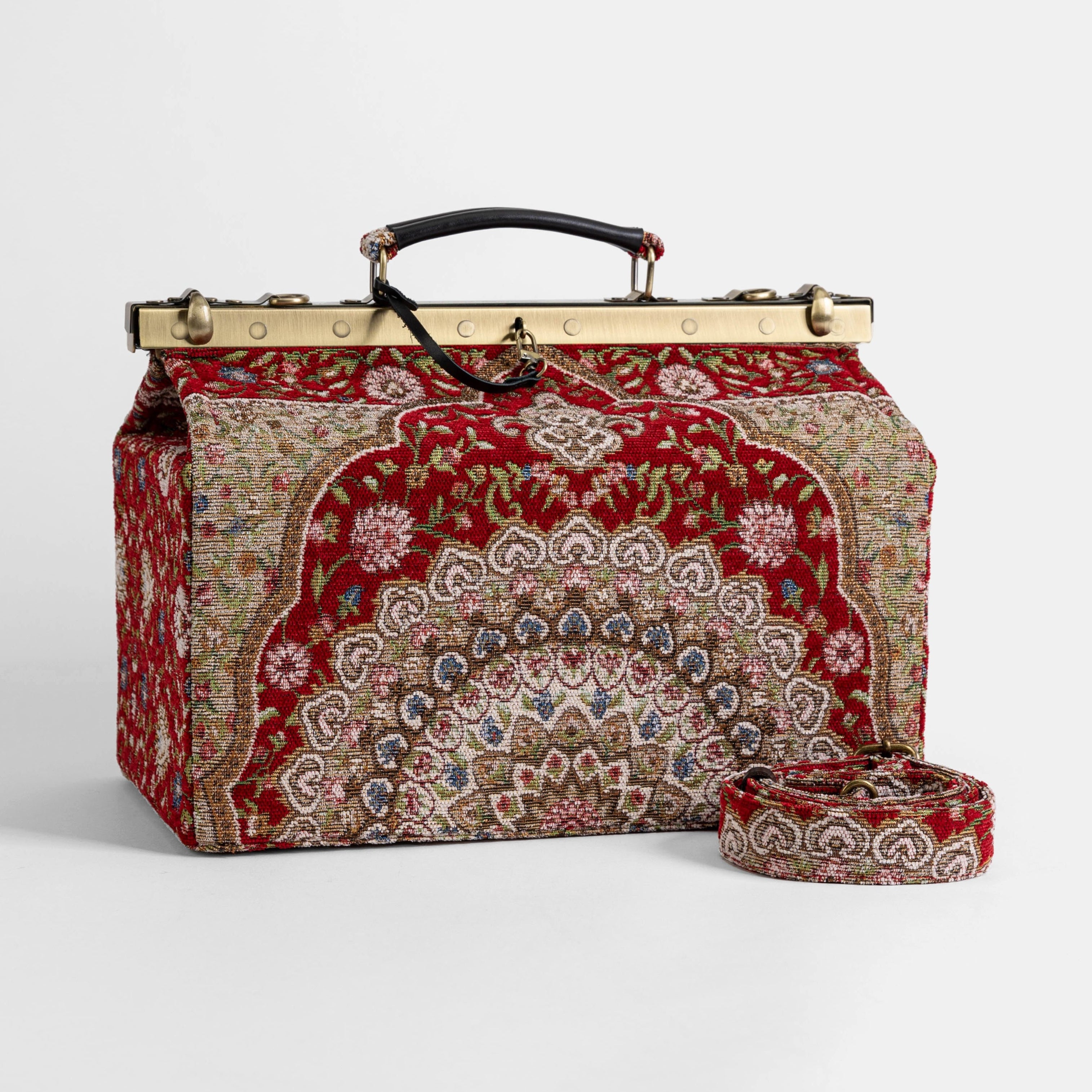 Oriental Red Genevieve Carpet Gladstone Bag of America main