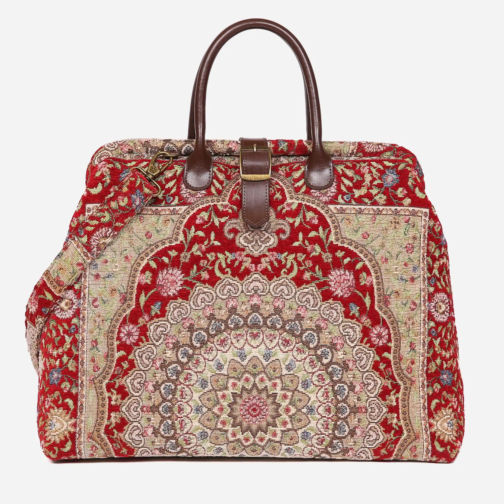 Oriental Red Mary Poppins Weekender Carpetbag of America main