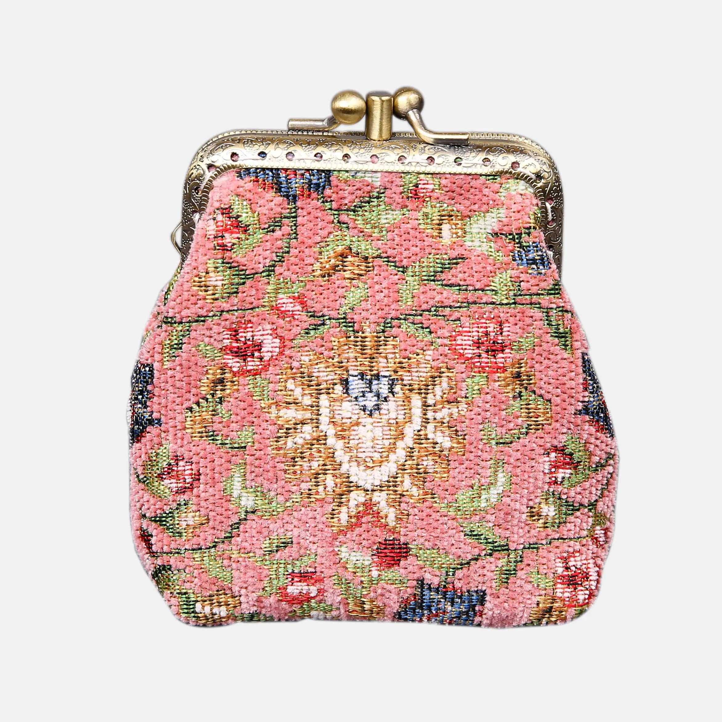 Oriental Series Double Kiss Clasp Coin Purse of America front-2