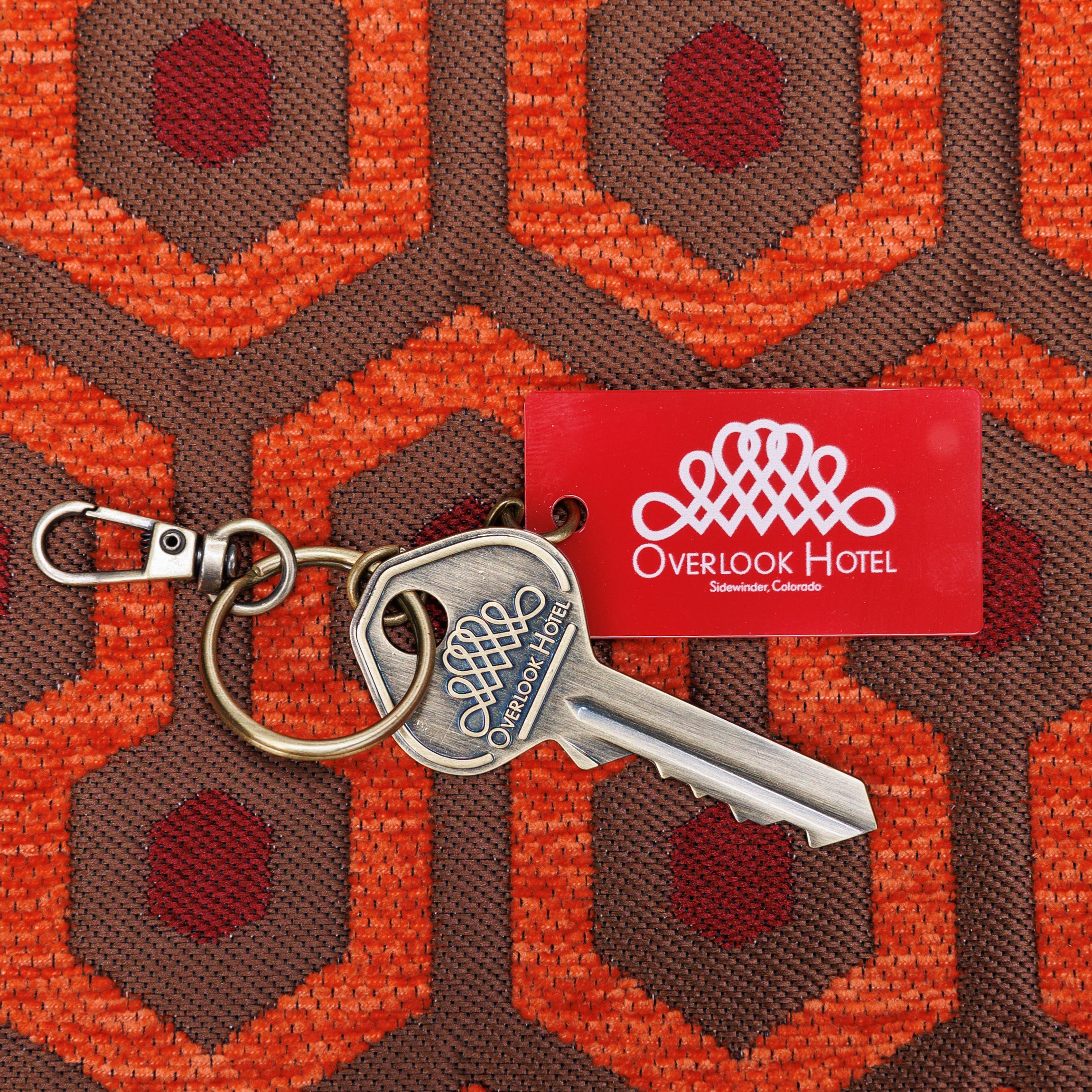 Overlook Hotel “The Shining” Room 237 Keychain Bag Charm Small of America  side
