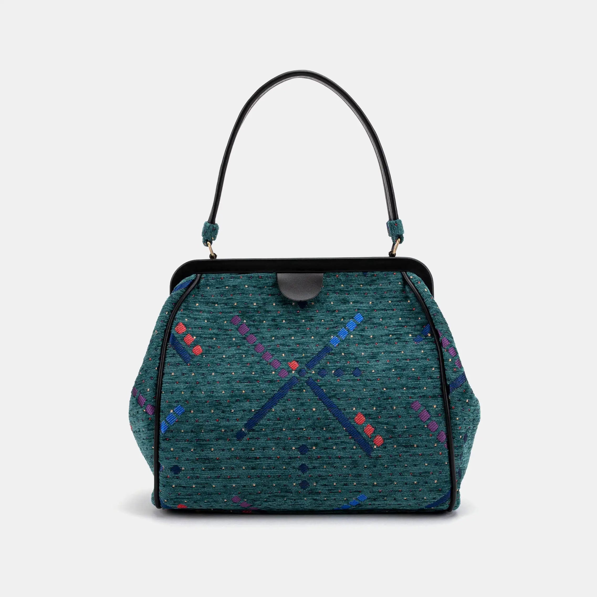 PDX Portland Airport  Alma Shoulder Carpet Bag