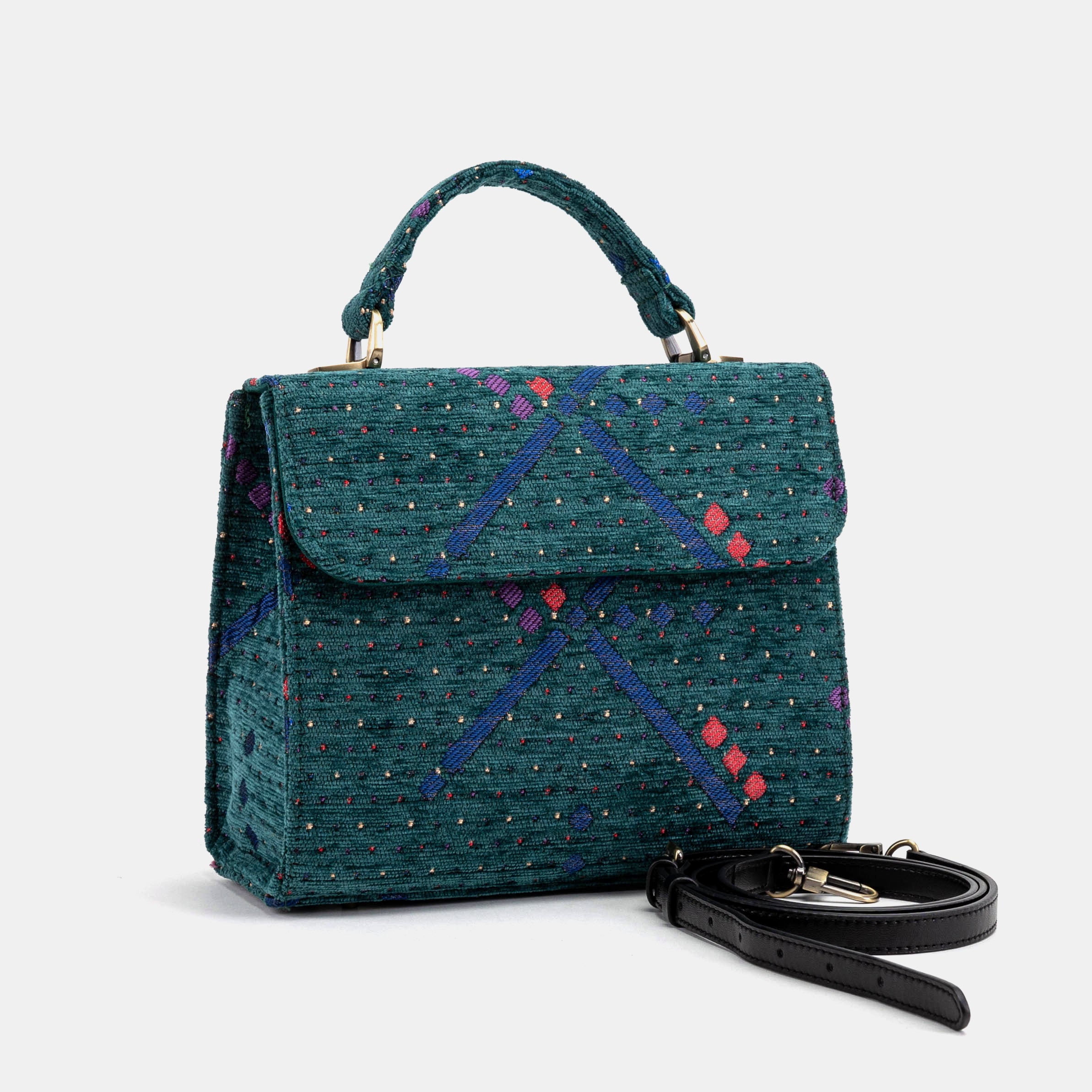PDX Portland Airport Flap Satchel of America front side