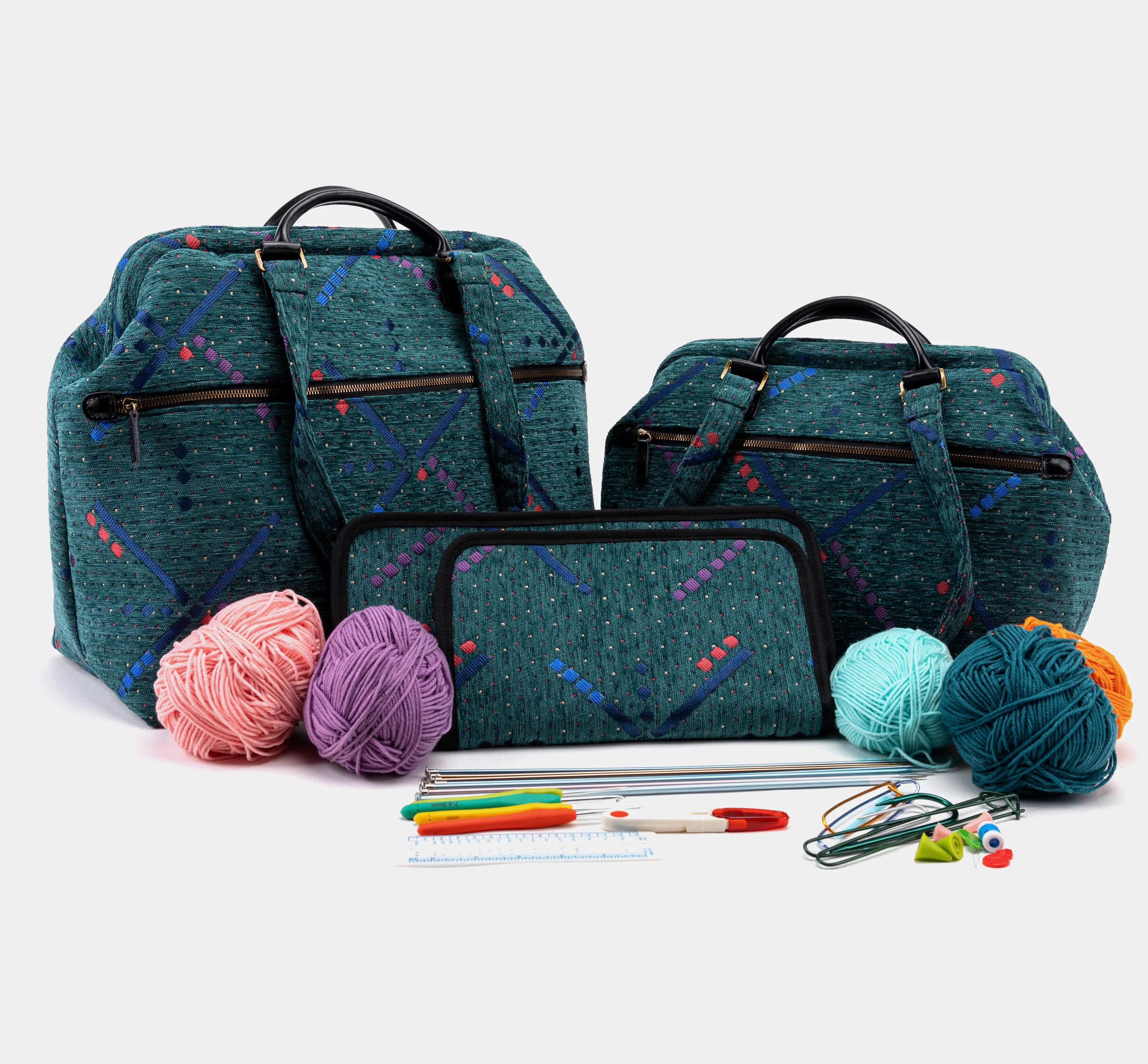 PDX Portland Airport Knitting Project Bag of America back
