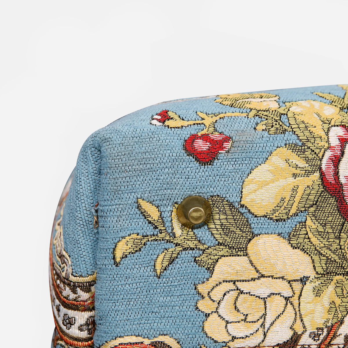 Paisley Mary Poppins Weekender Carpetbag bottom