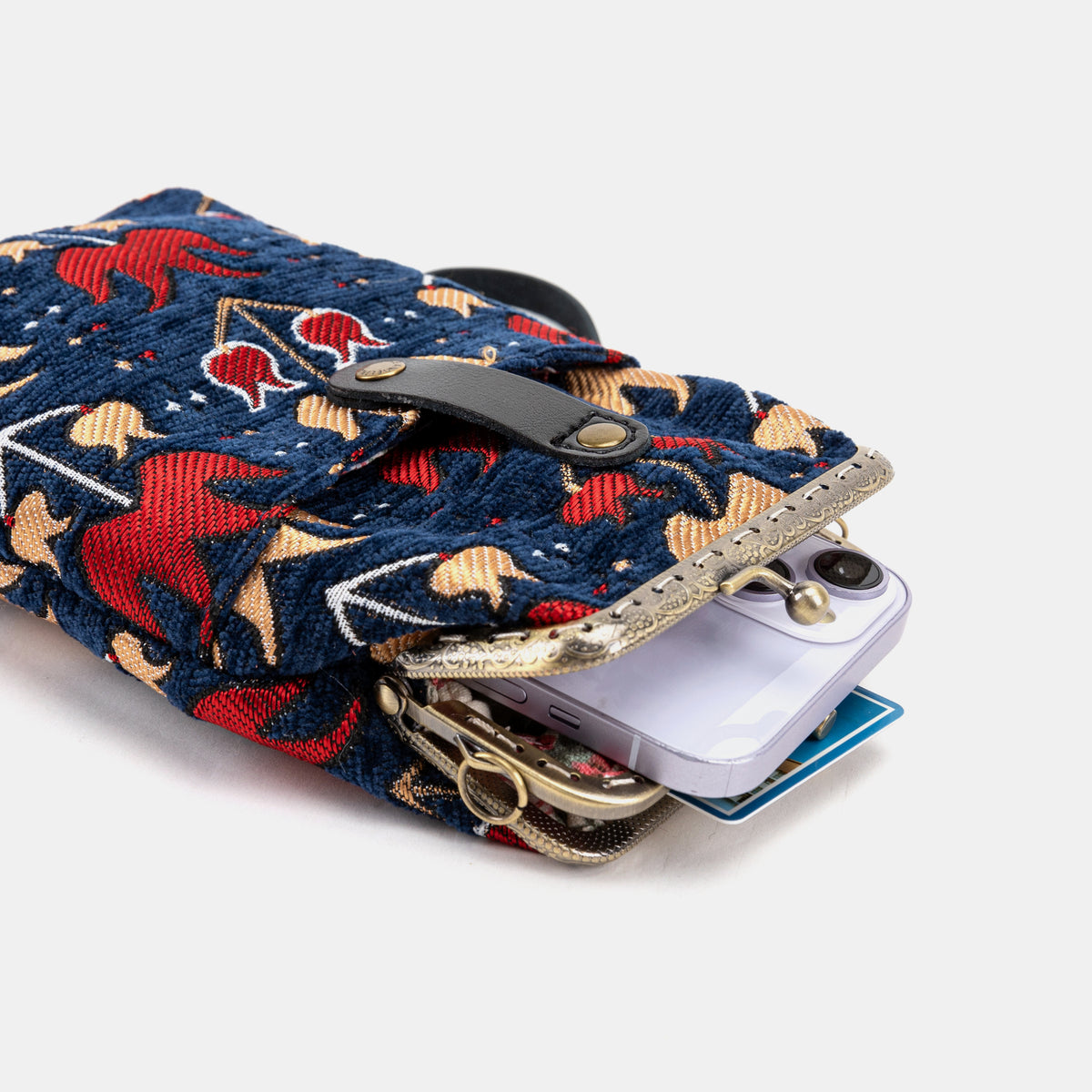 Opium Poppy Carpet Phone Case of America with phone