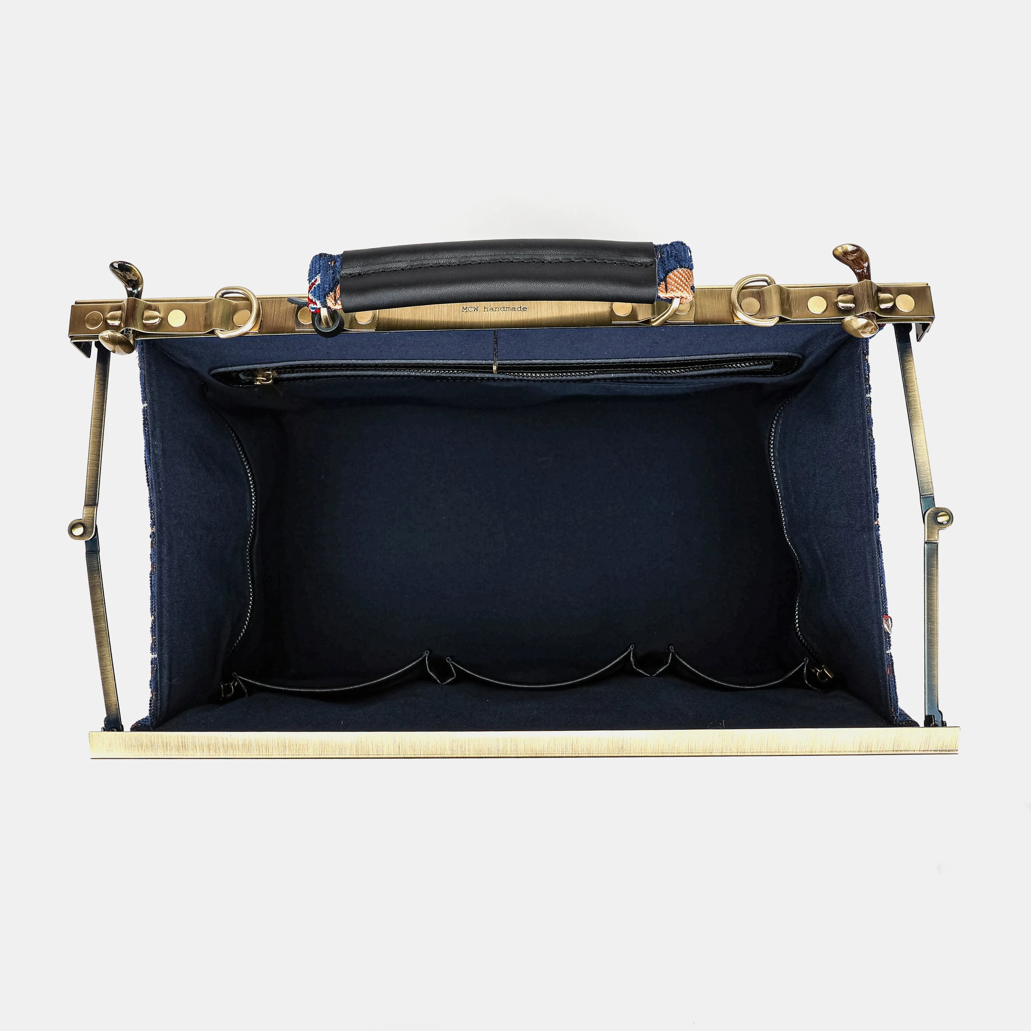 Poppy Bloom Celine Carpet Gladstone Bag of America  inside