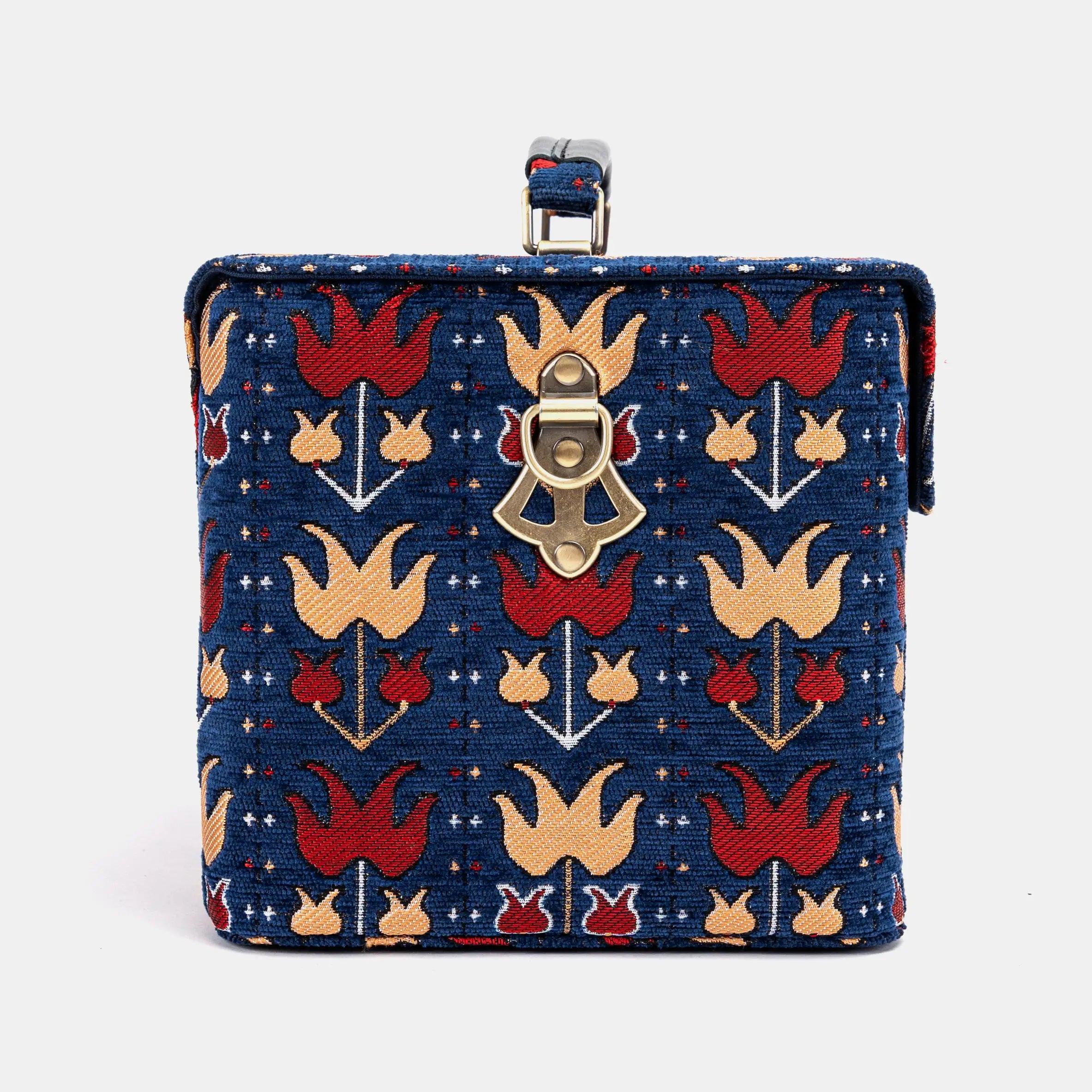 Poppy Bloom Josephine Large Train Case of America side