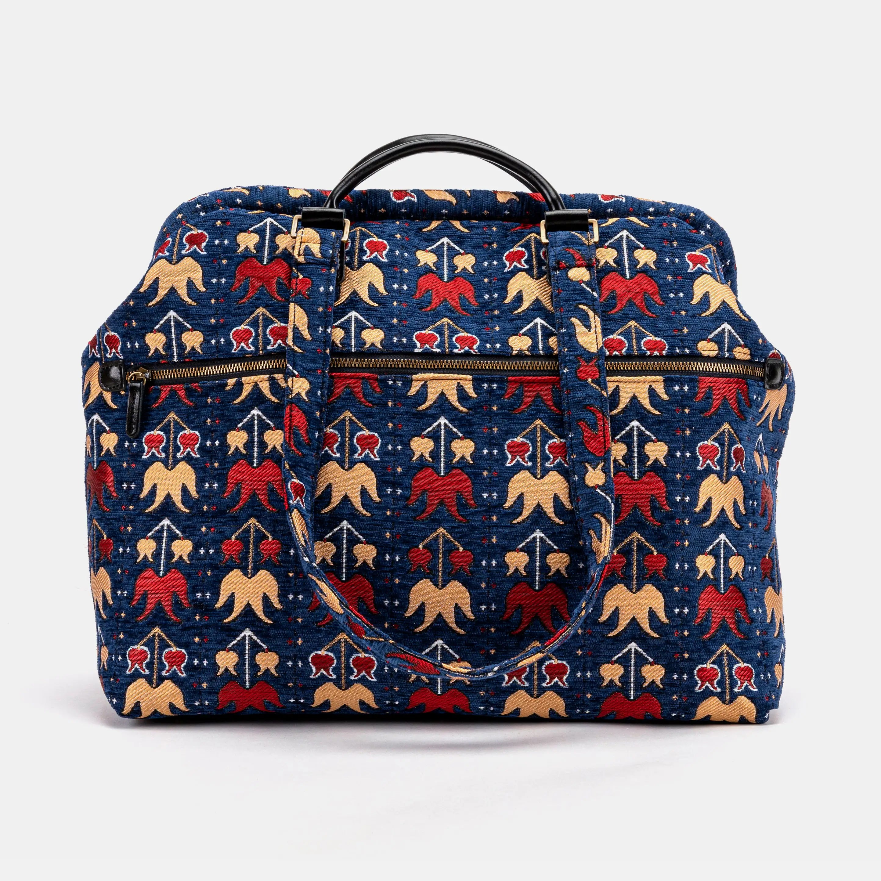 Poppy Bloom Knitting Project Bag  of America main