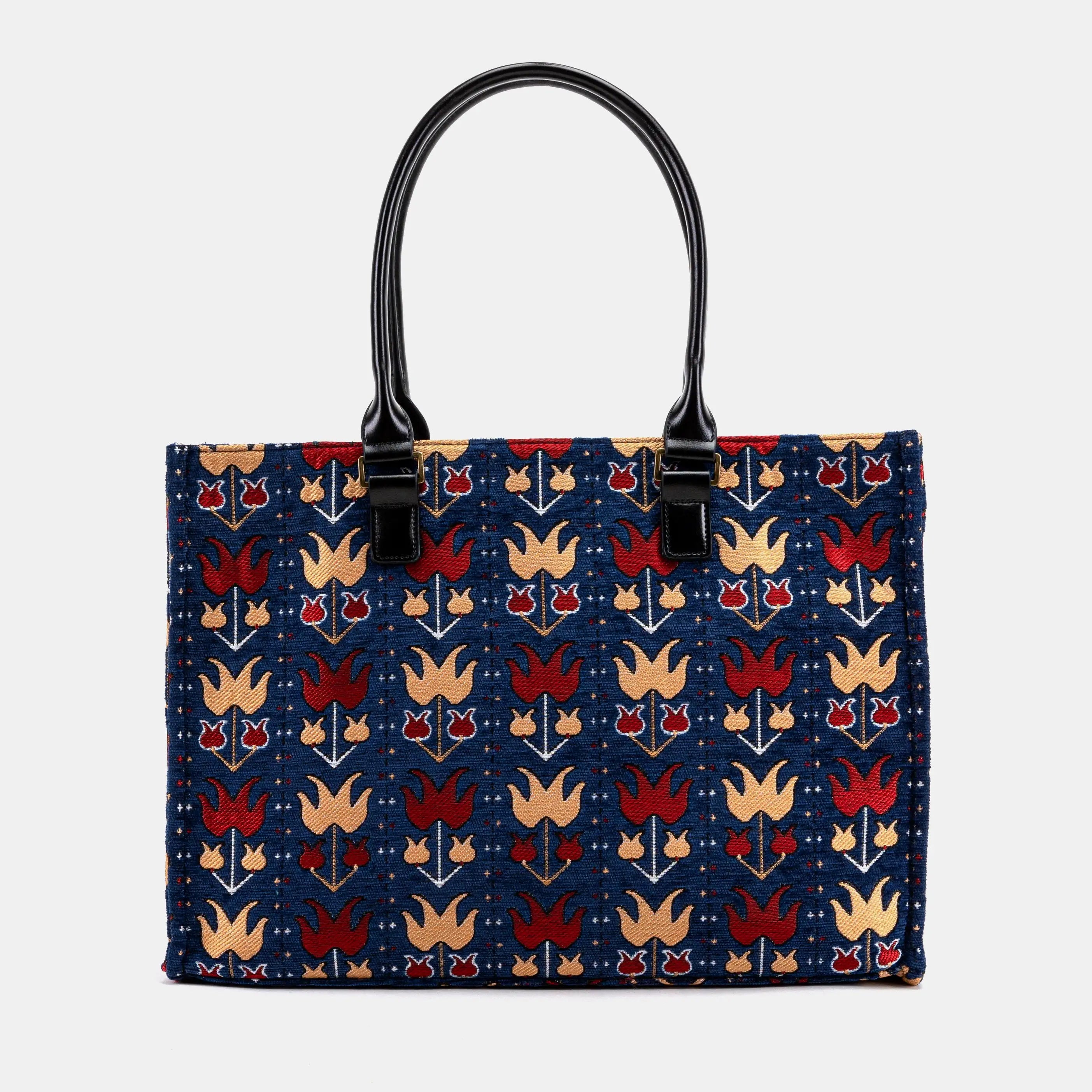 Poppy Bloom Laptop Work Tote of America main