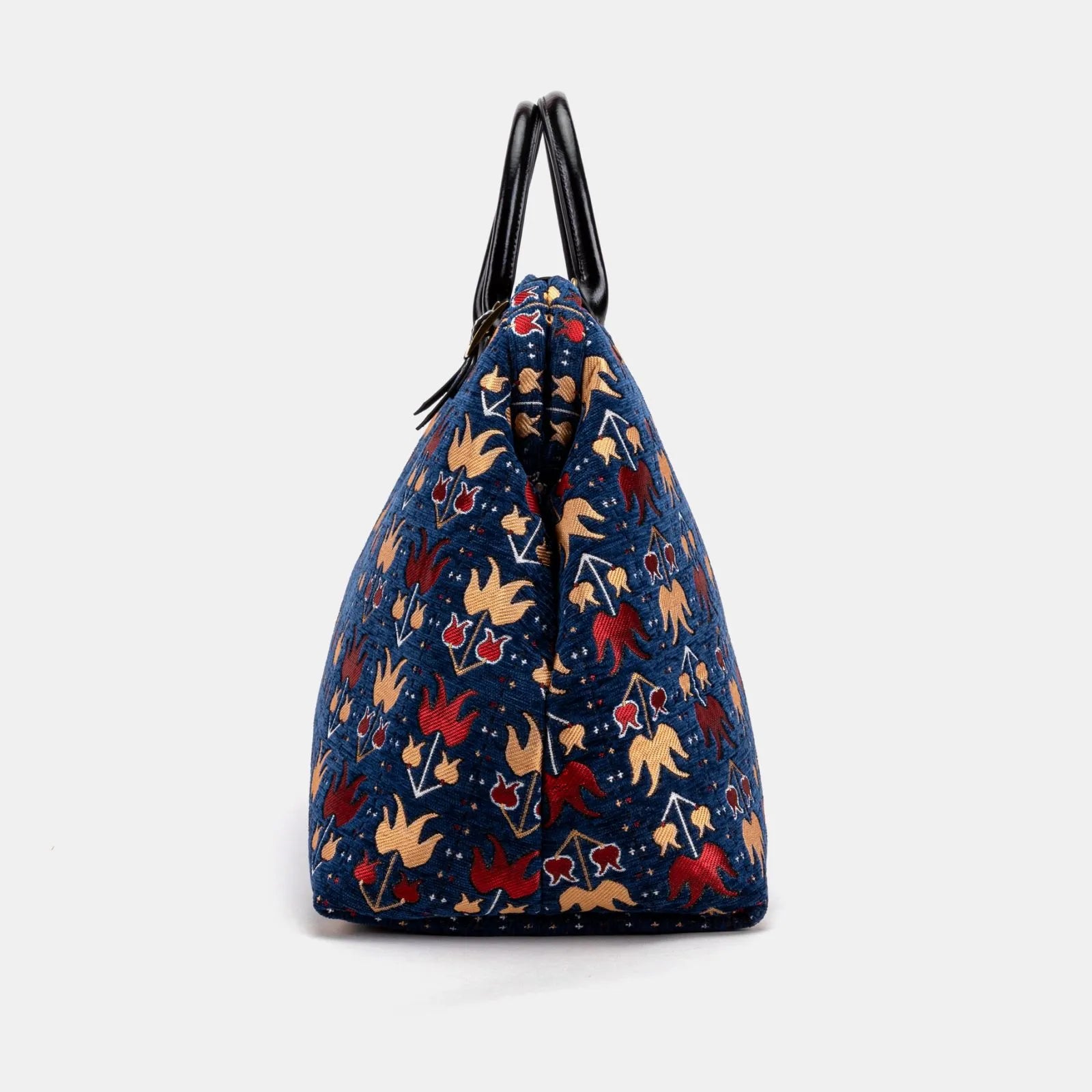 Poppy Bloom Large Carpetbag of America side