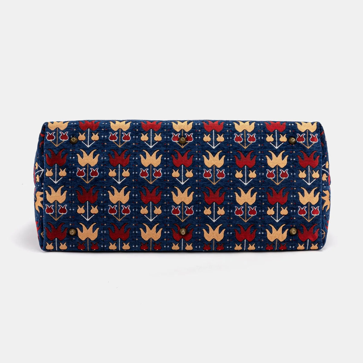 Poppy Bloom Large Carpetbag of America bottom