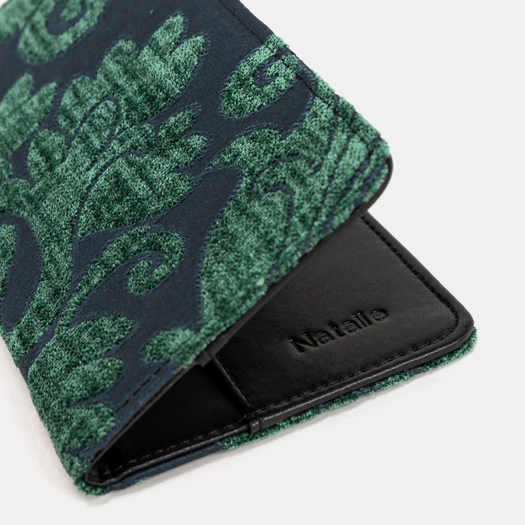 Queen Hunter Green Checkbook Cover of America customization