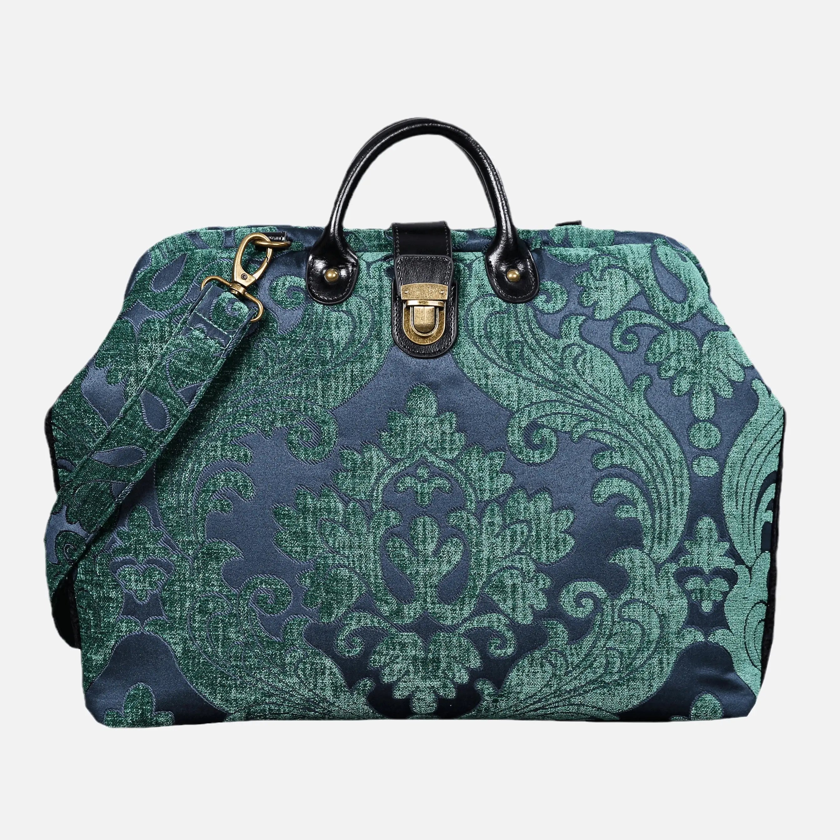 Queen Hunter Green carpet bag  of America main