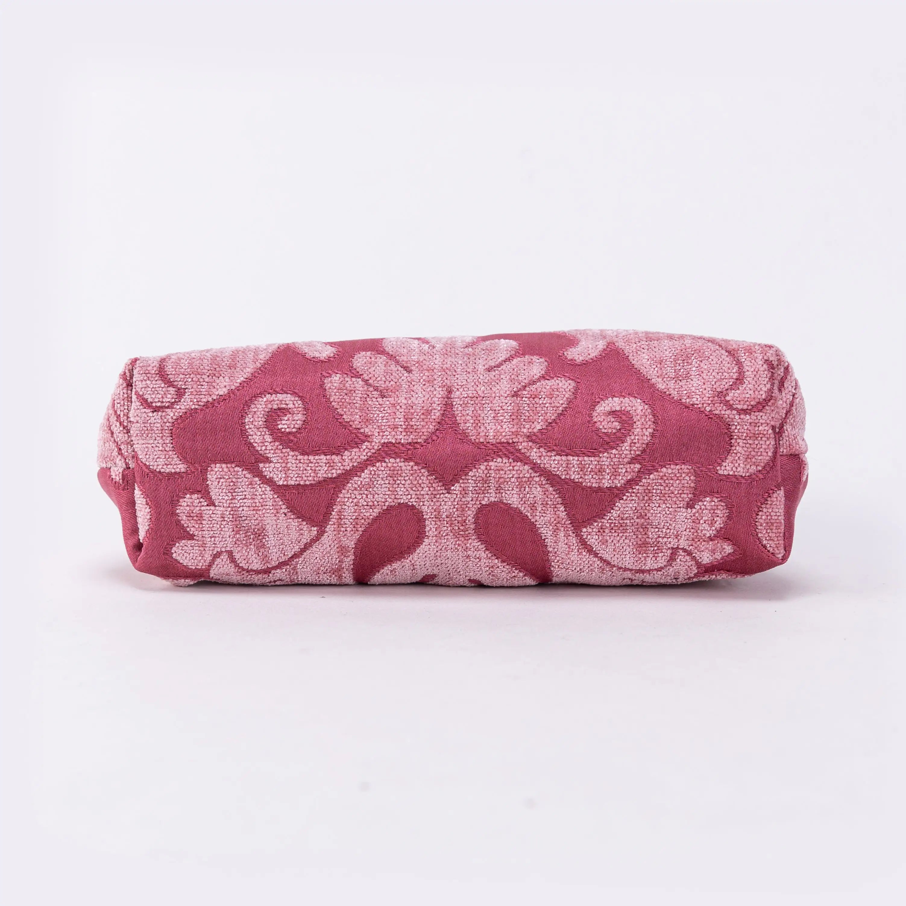 Queen Rose Pink Alma Evening Clutch Carpet Bag bottom