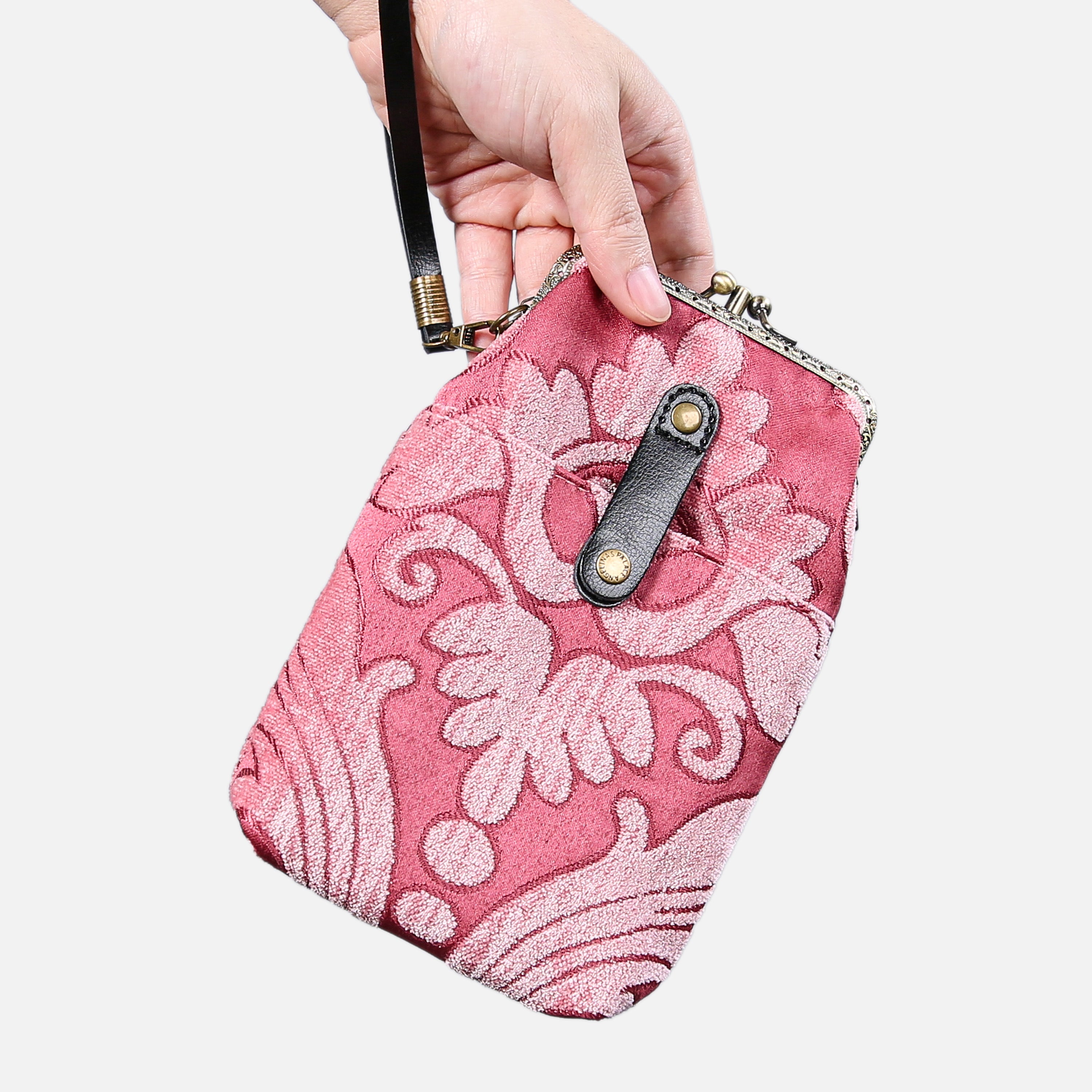 Queen Rose Pink Carpet Phone Case Carpetbag of America main
