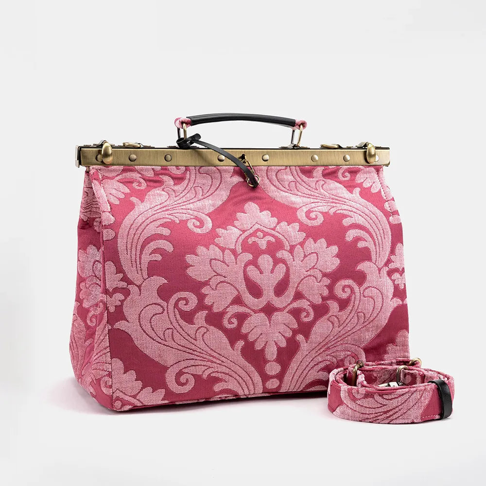 Queen Rose Pink Celine Carpet Gladstone Bag of America main