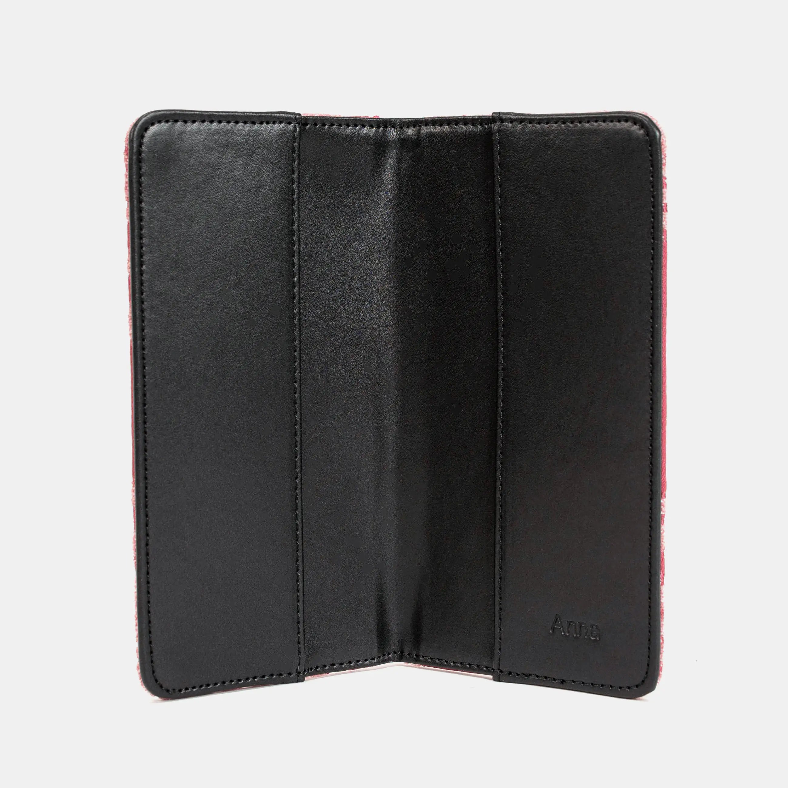 Queen Rose Pink Checkbook Cover of America  inside