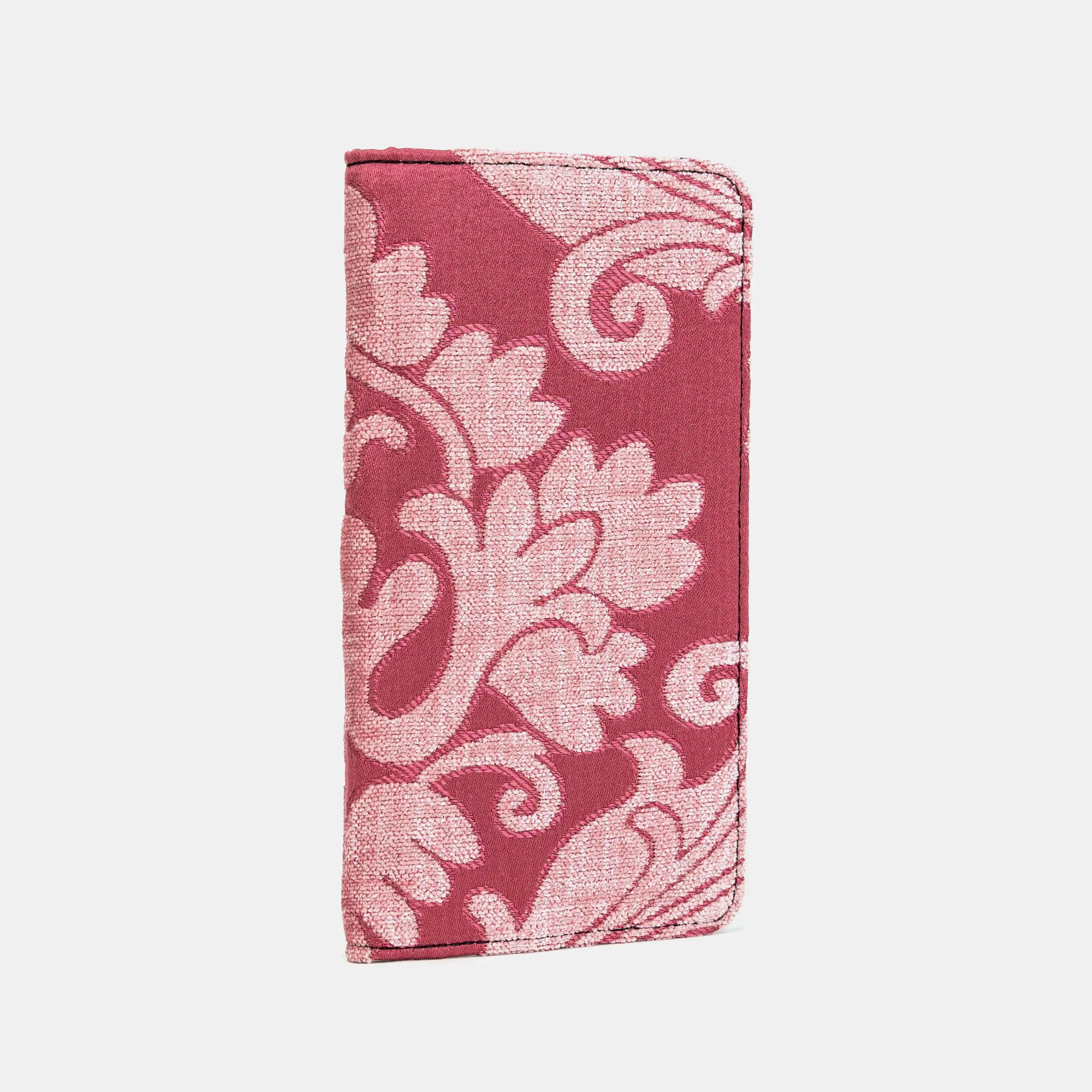 Queen Rose Pink Checkbook Cover of America side front