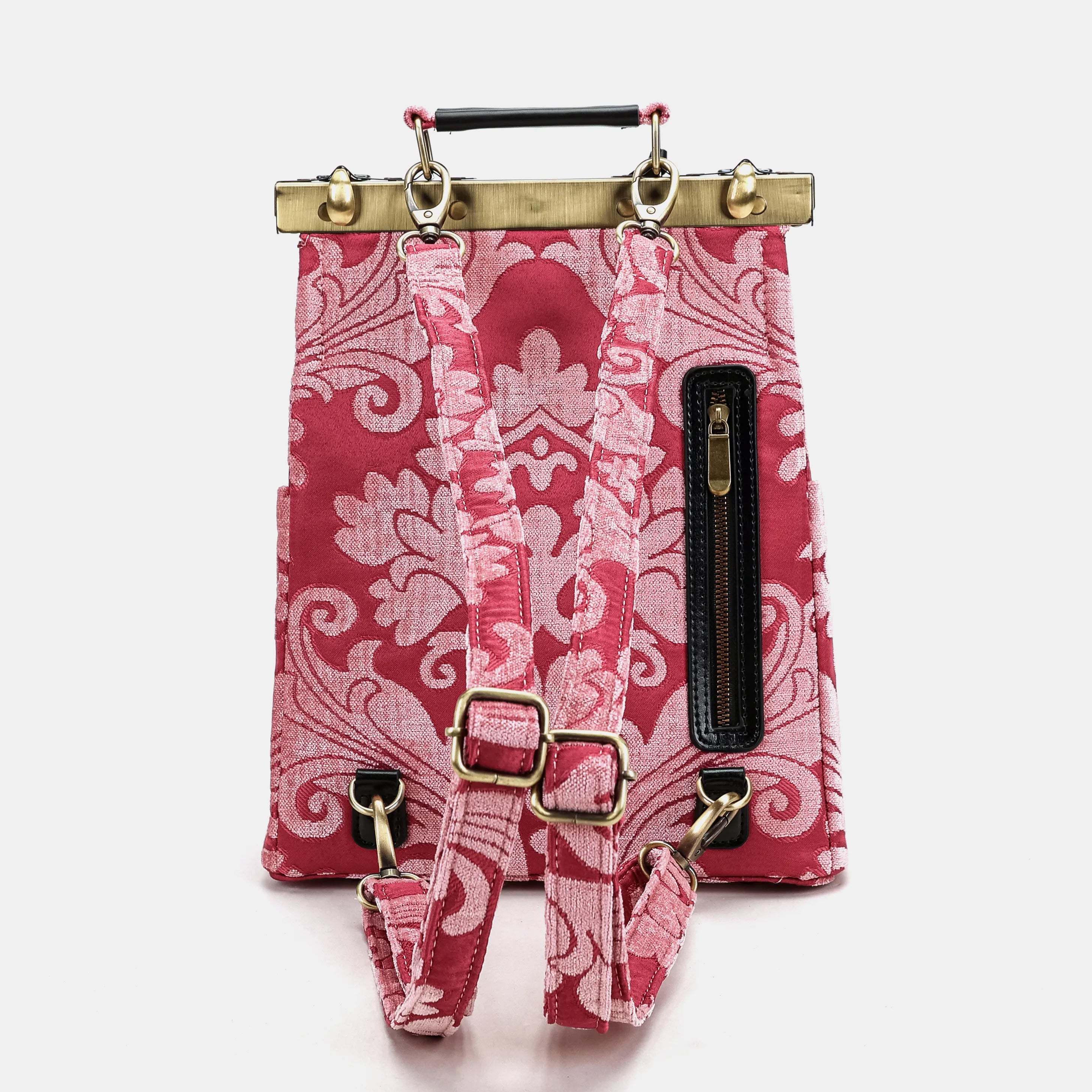 Queen Rose Pink Helena Carpet Gladstone Backpack of America back