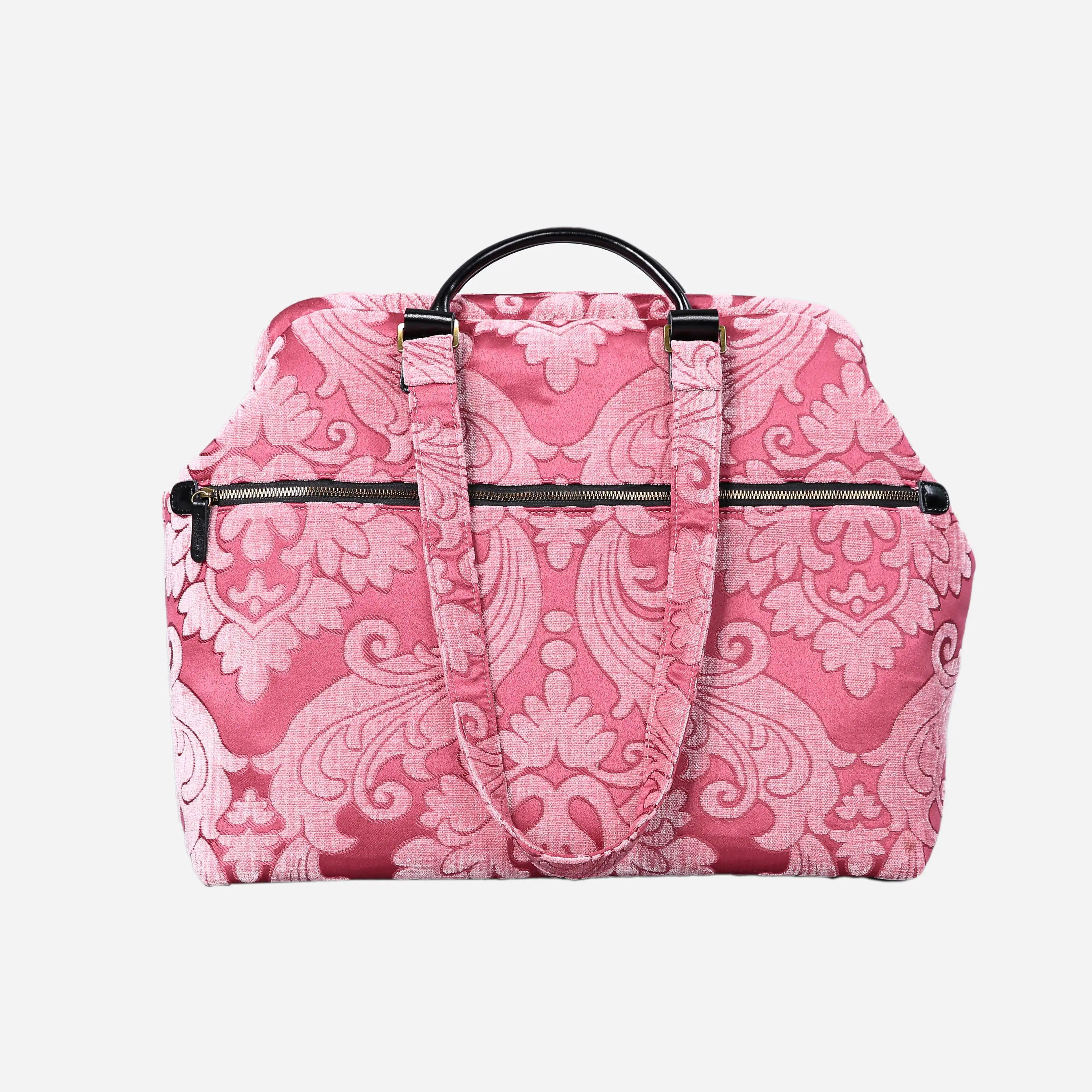 Queen Rose Pink Knitting Project Bag  of America-back