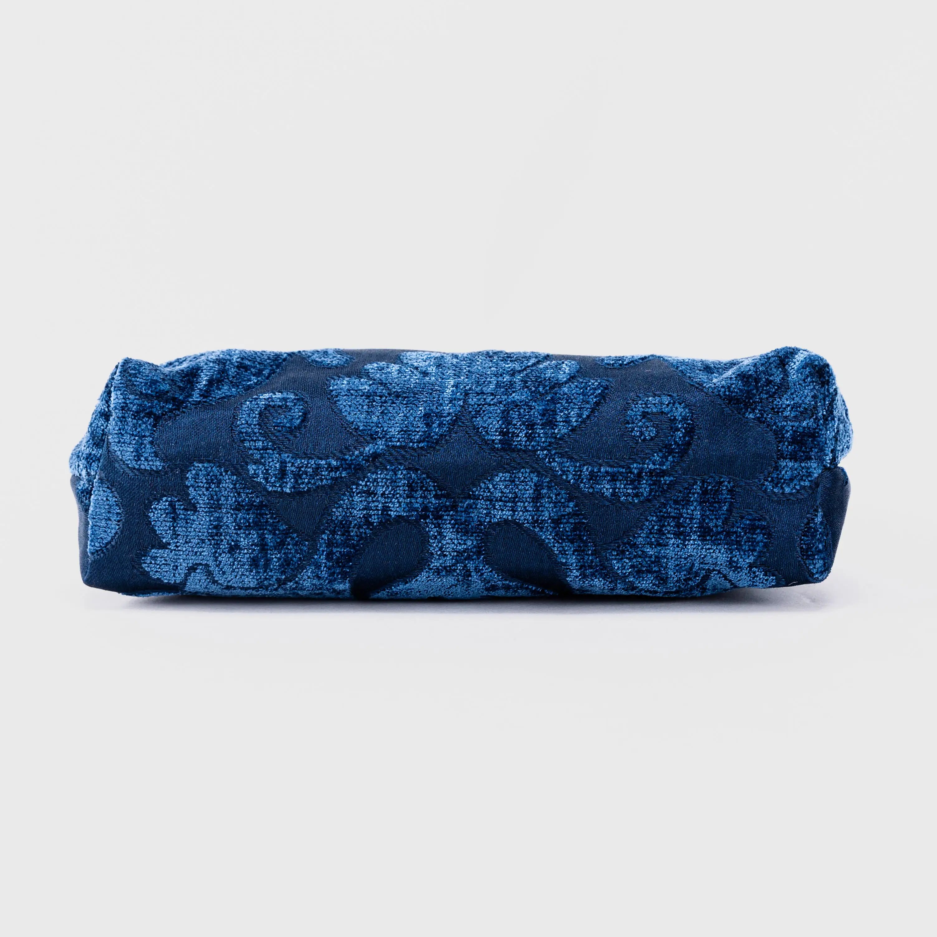 Queen Royal Blue Alma Evening Clutch Bag bottom