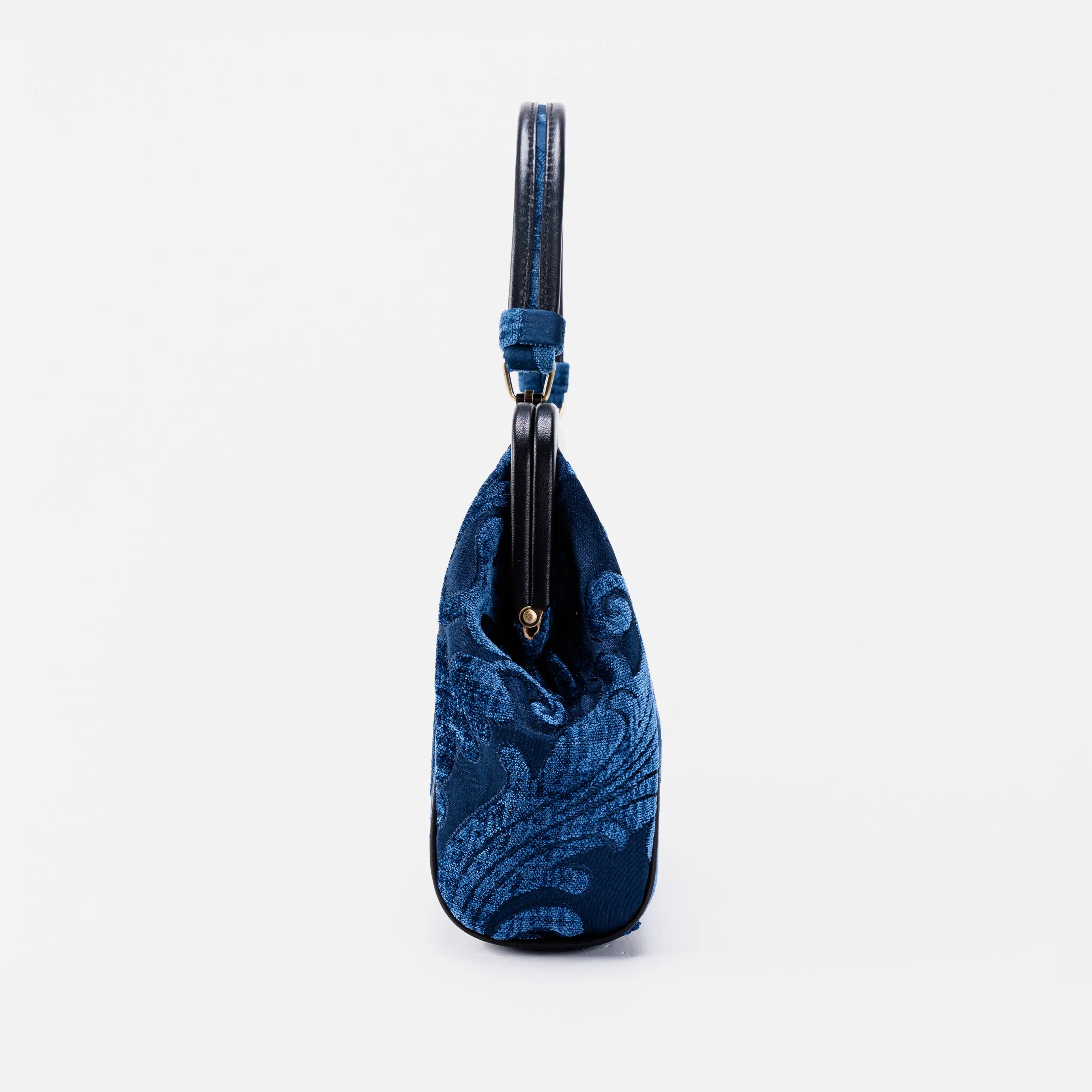 Alma Satchel Carpet Bag  Queen Royal Blue side