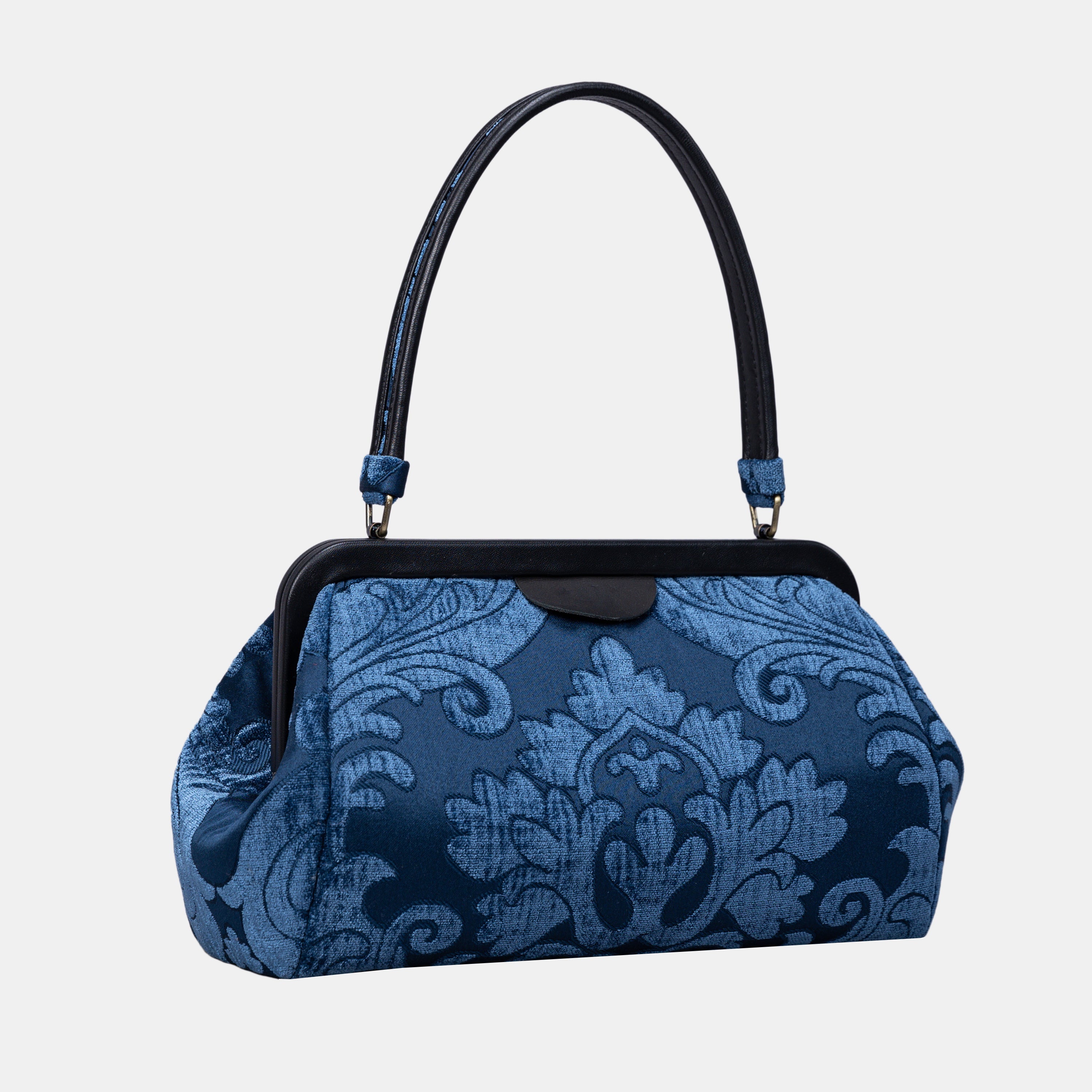 Queen Royal Blue Shoulder Bag front side