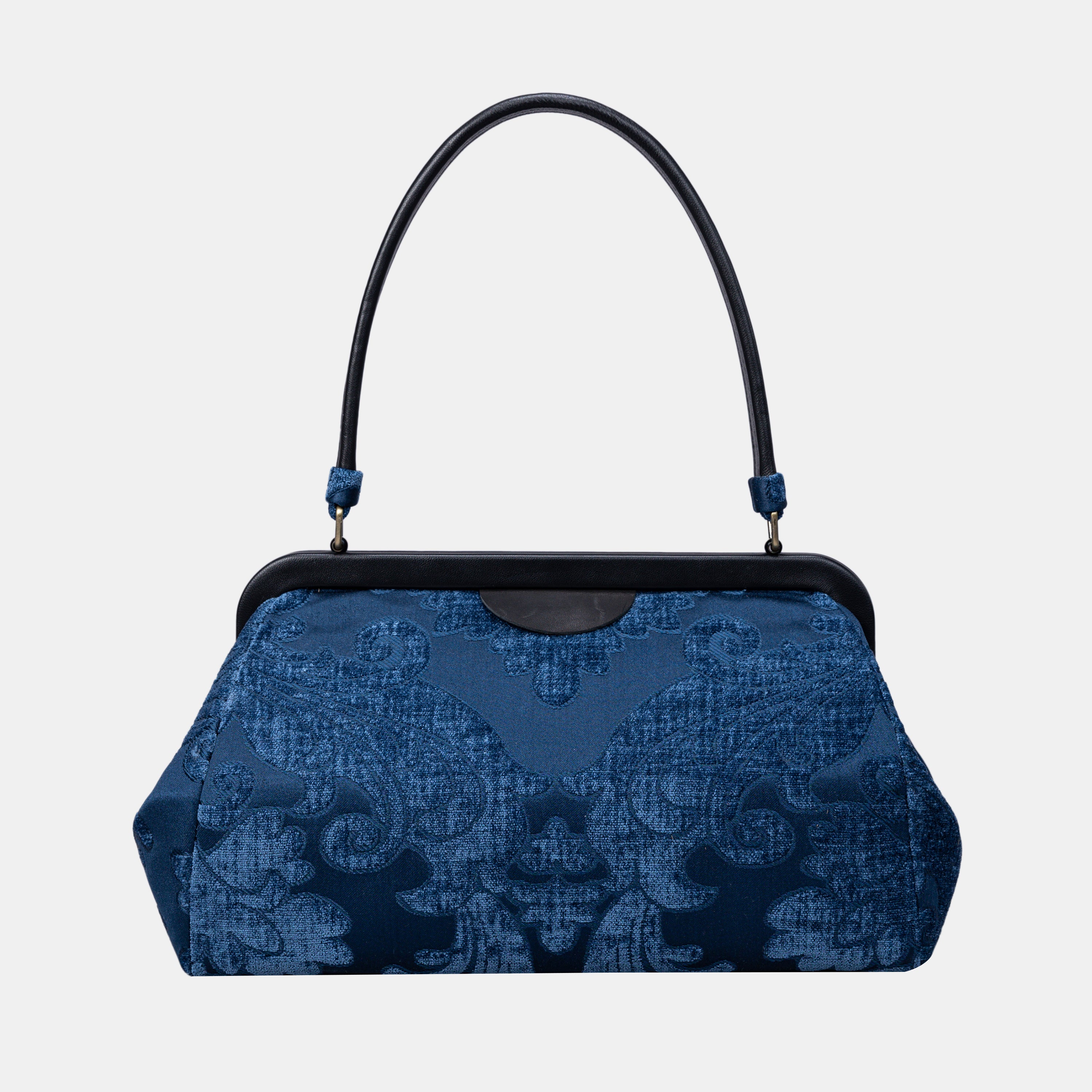 Queen Royal Blue Shoulder Bag back