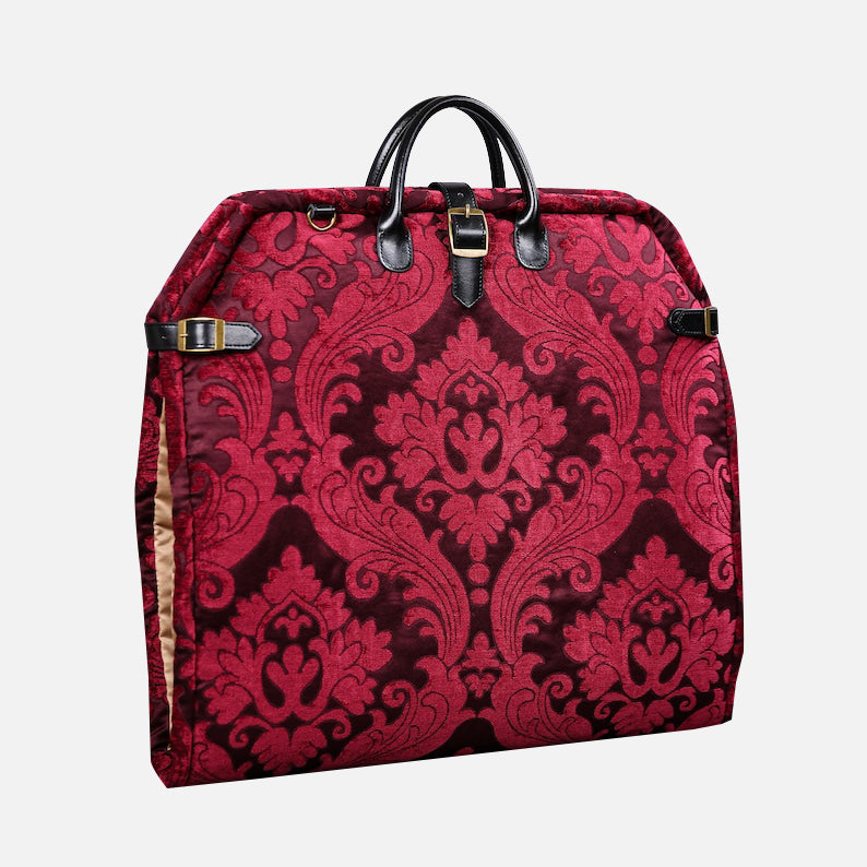 Queen Wine Carpet Garment Bag carpet bag of America Front side