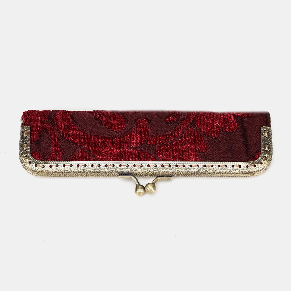 Queen Wine Duo Pen Case Carpetbag of America front