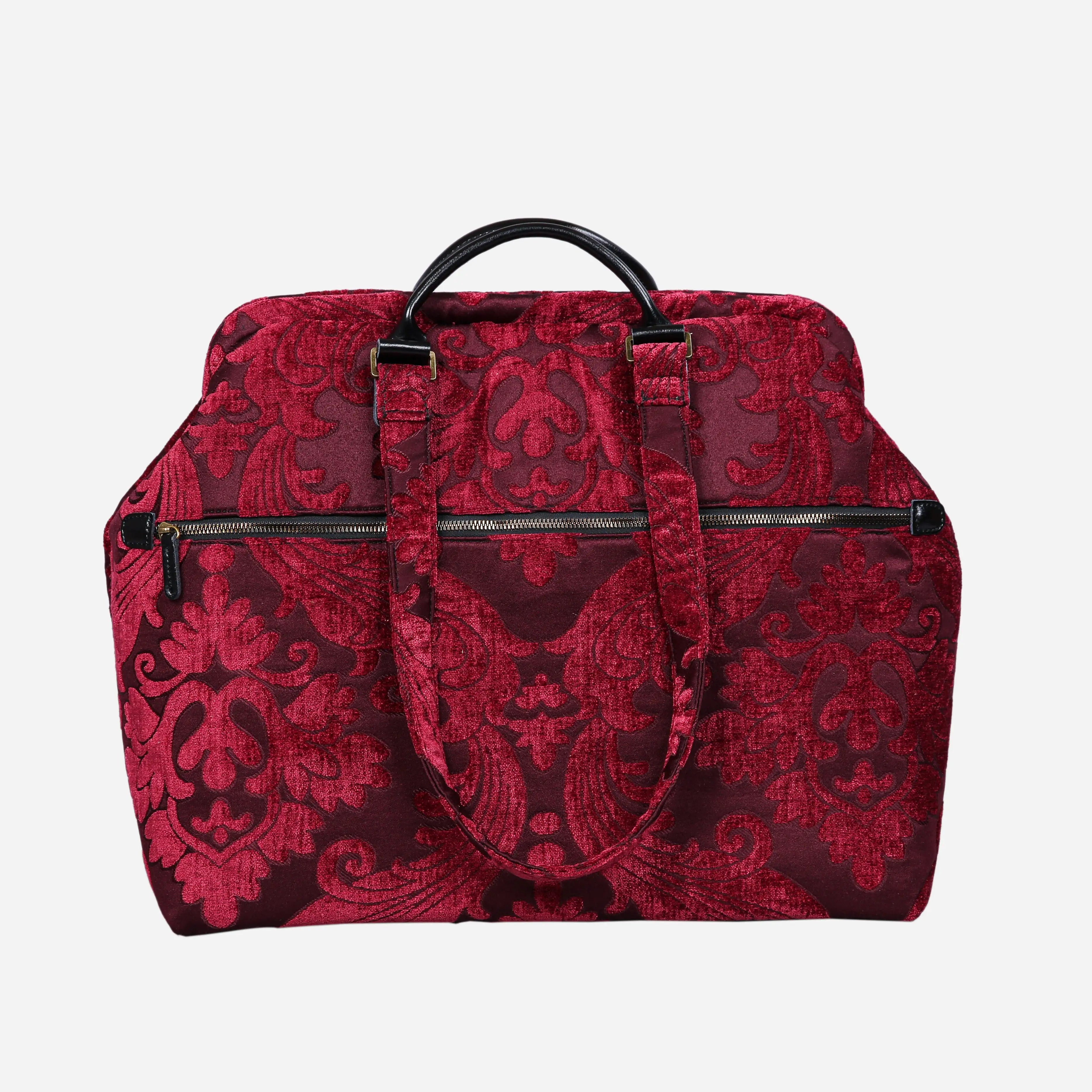 Queen Wine Knitting Project Bag  of America-back