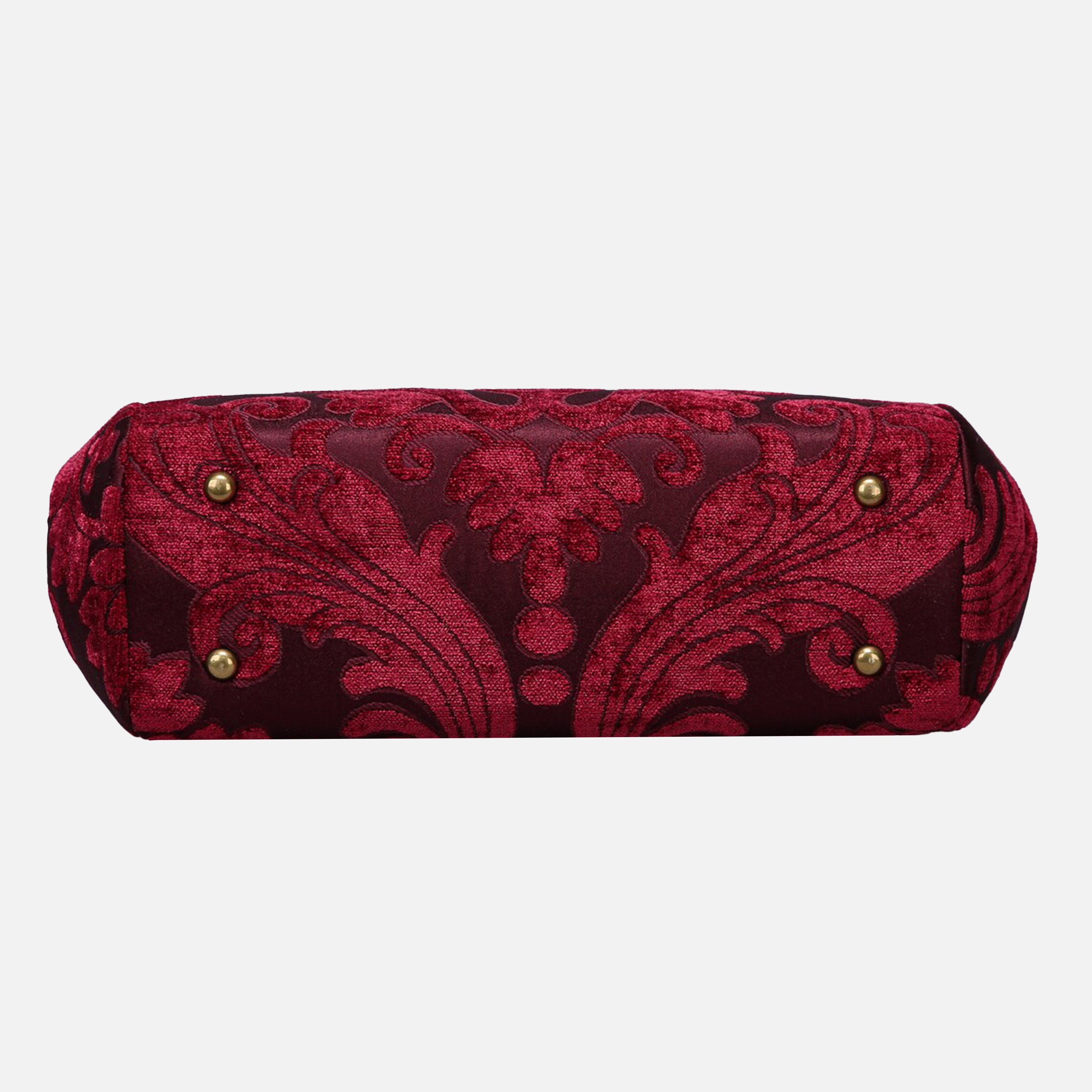 Queen Wine Top Handle Purse carpet bag of America bottom