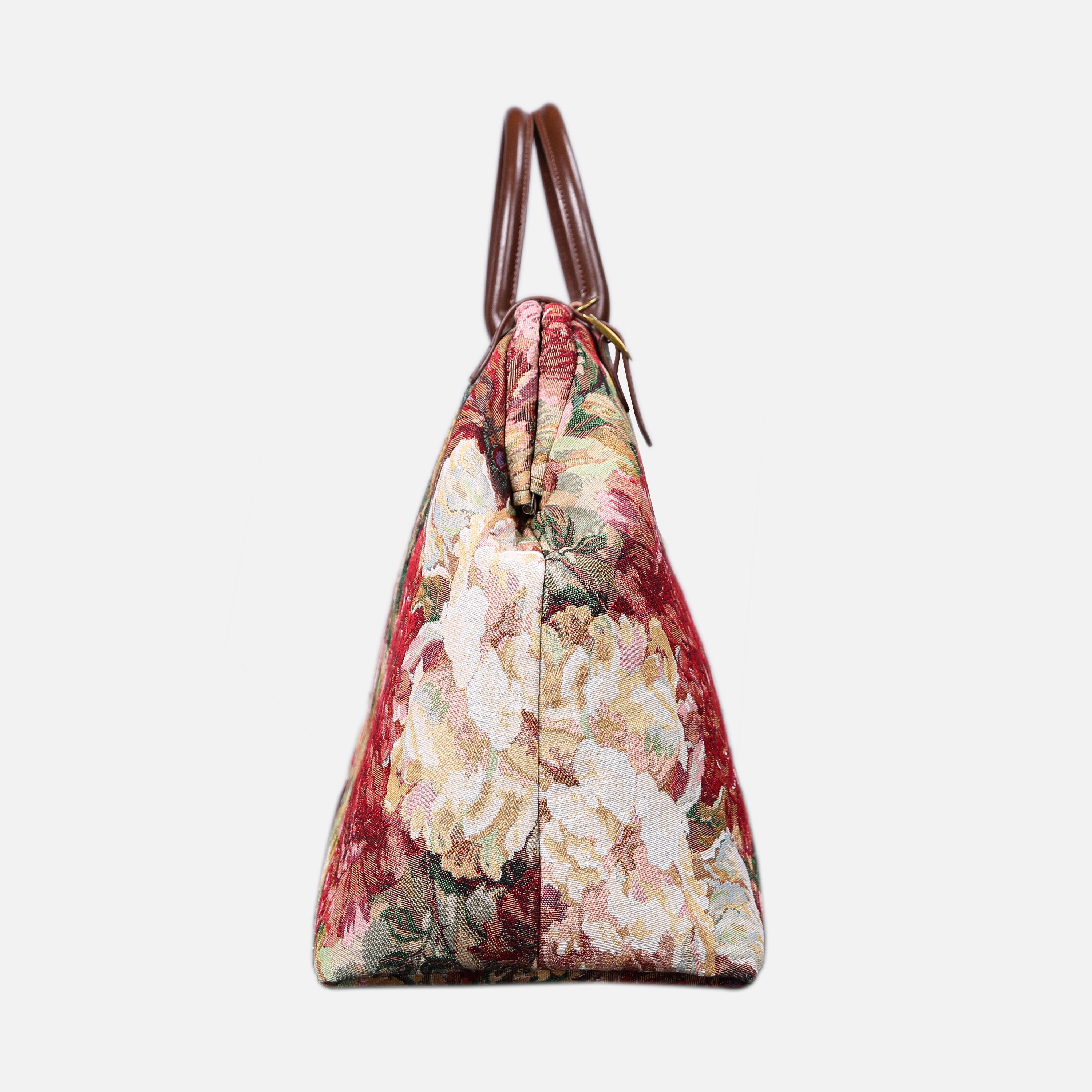 Rose Bush Large Carpetbag   of America side