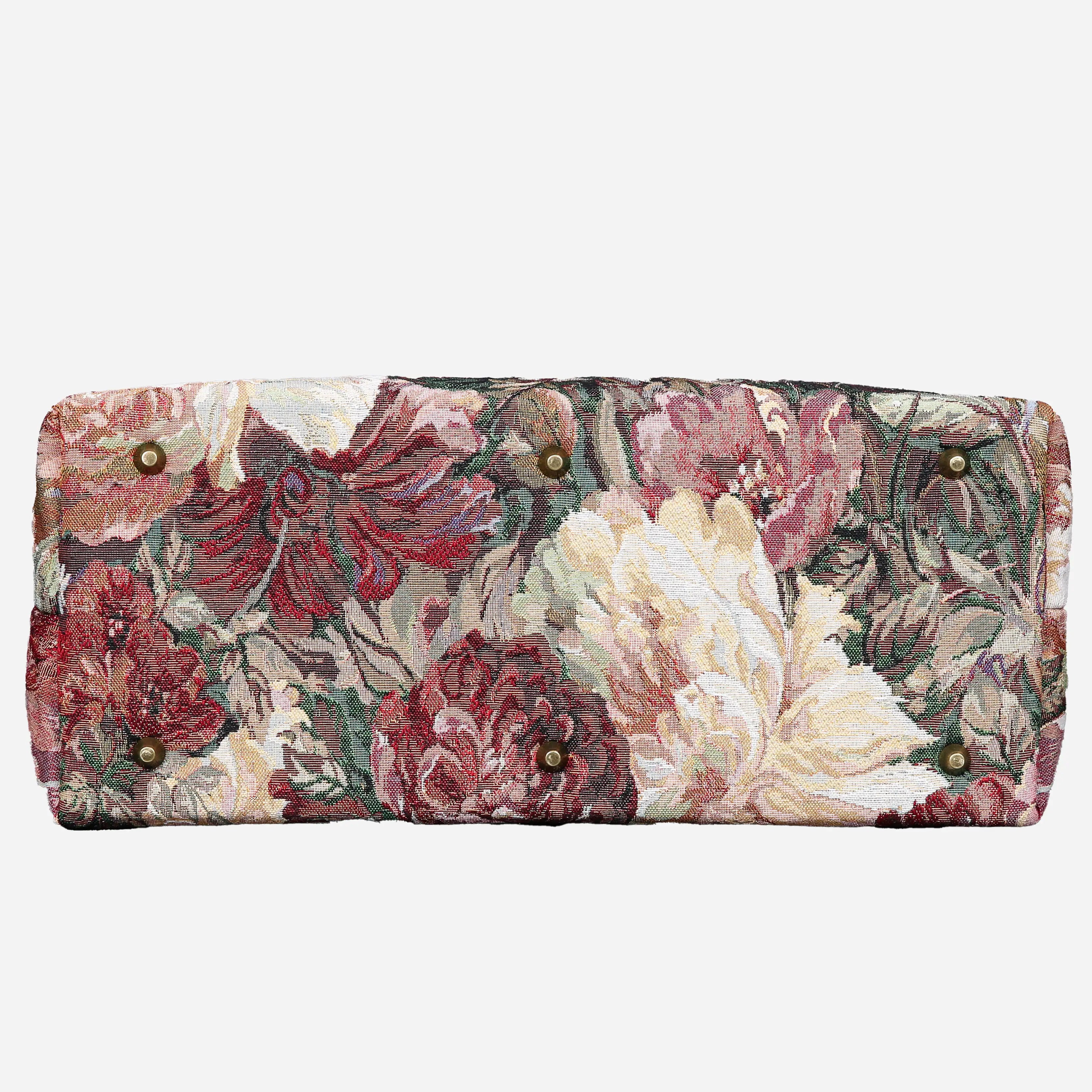 Rose Bush Mary Poppins Weekender Carpet Bag of America bottom