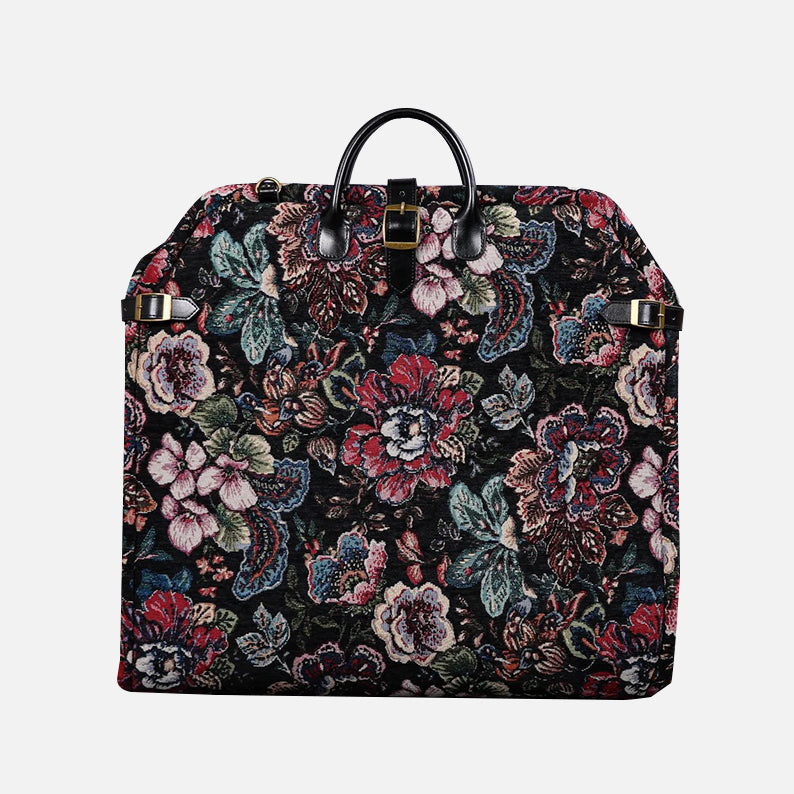 Rose Garden Black Carpet Garment Bag carpet bag  of America main