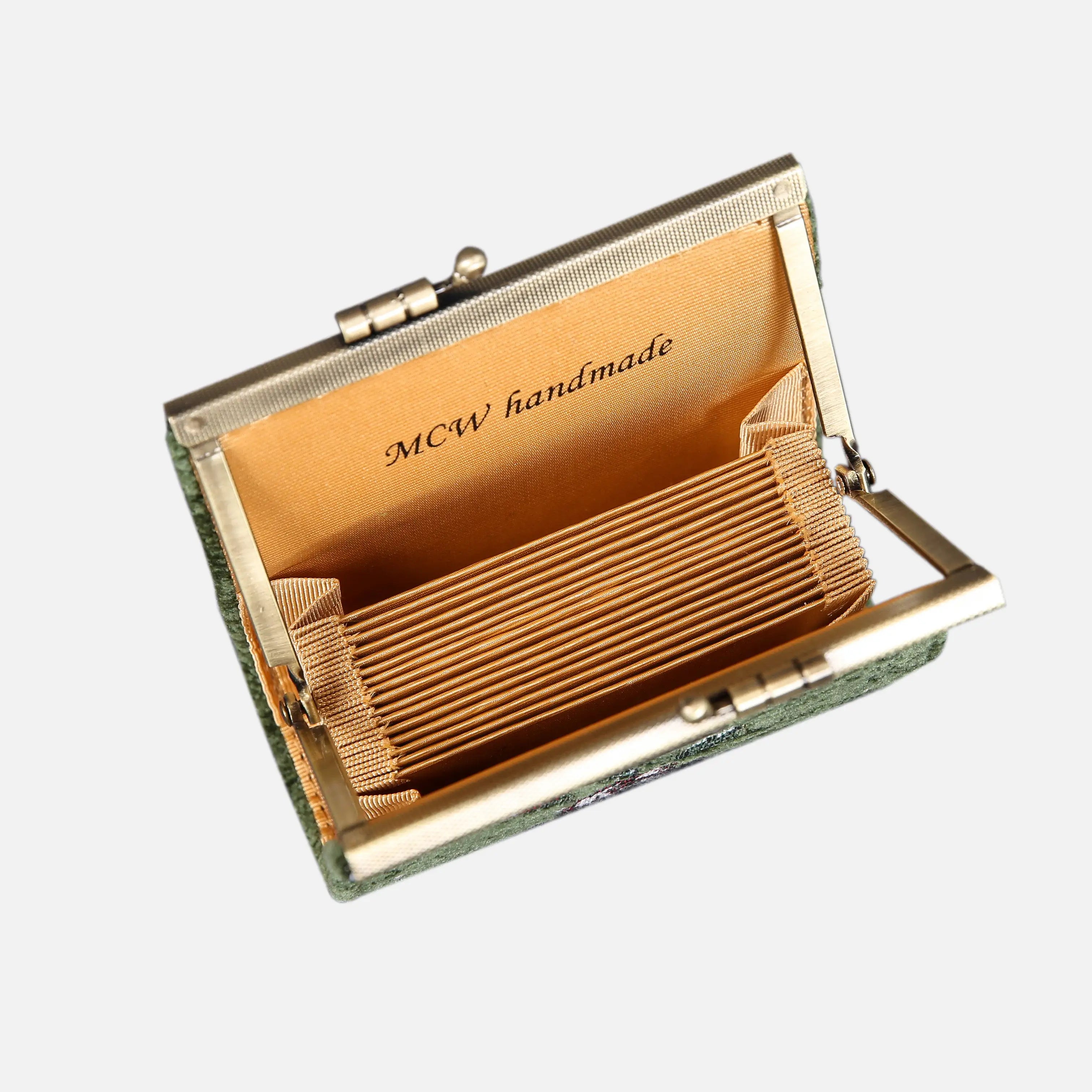 Rose Trail Green Card Wallet  of America 17 slots inside