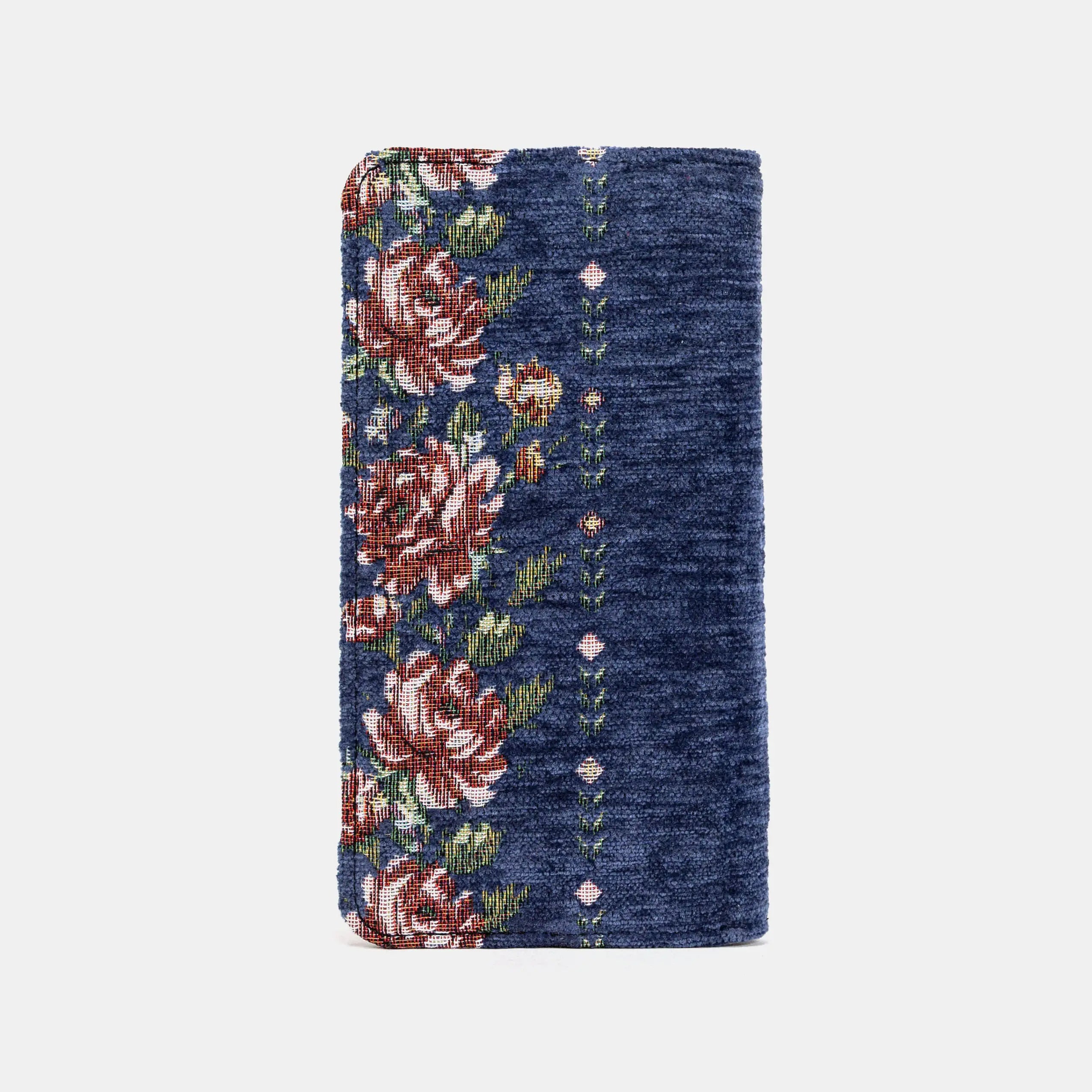 Rose Trail Blue Checkbook Cover of America back