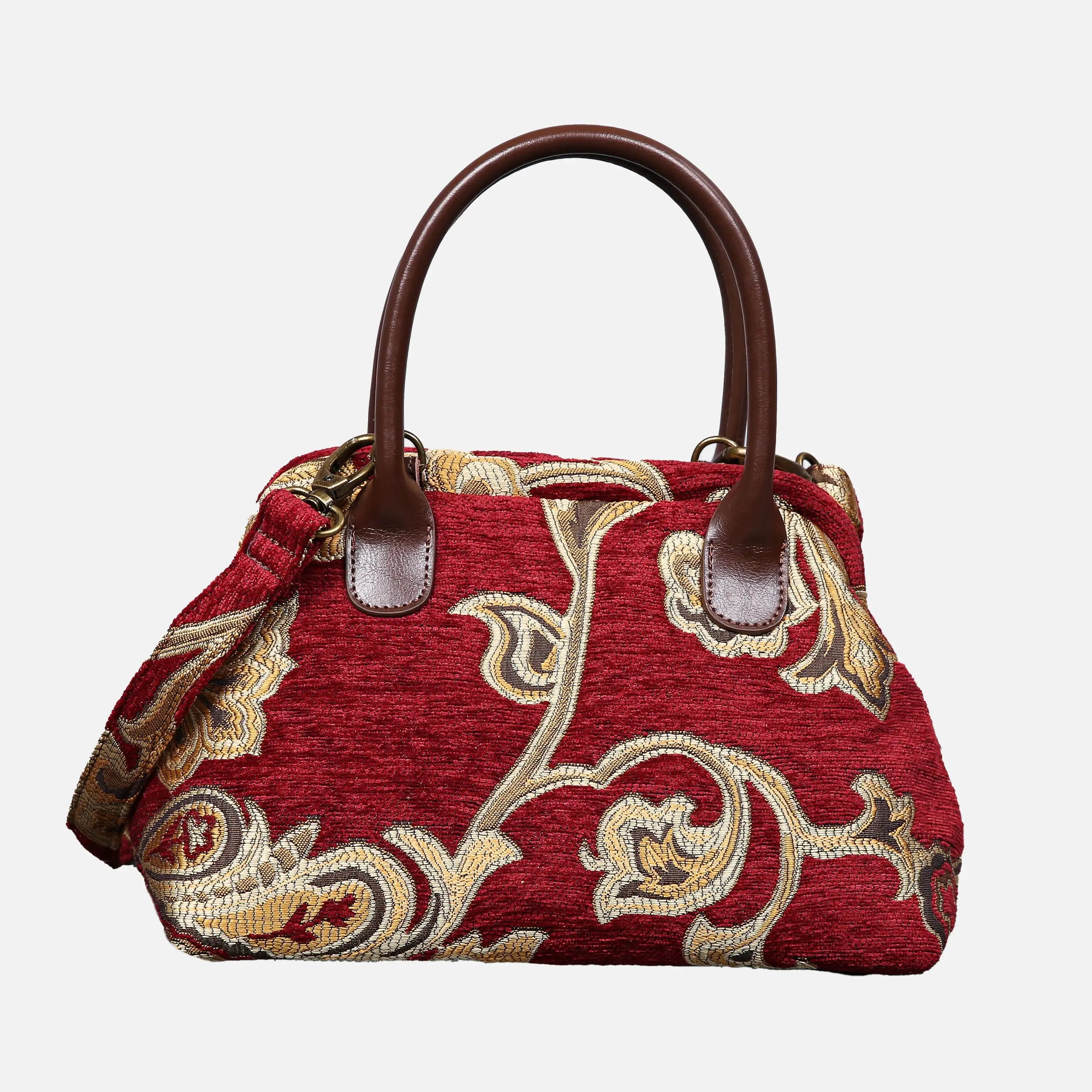 Sagredo Gold Carpet Satchel carpet bag MCW Handmade of America main