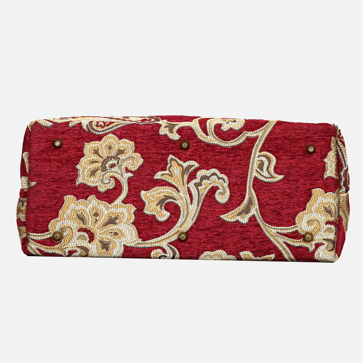 Sagredo Gold Mary Poppins Weekender Carpetbag of America bottom